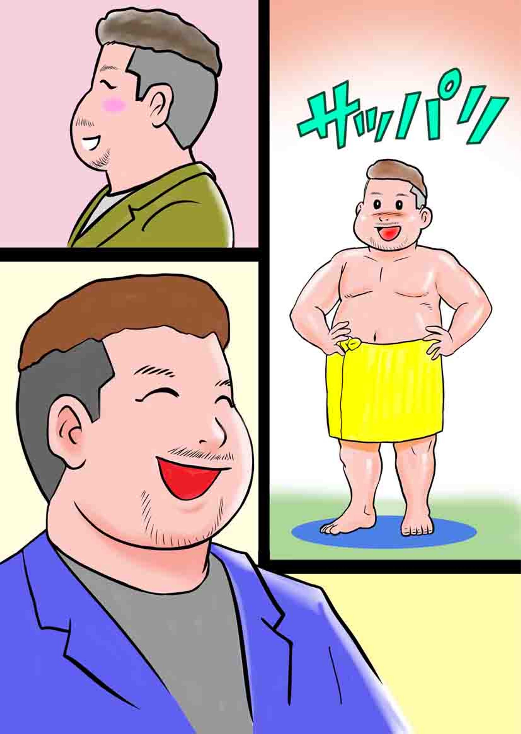 ほのぼの似顔絵ケンコバさん風SP-1