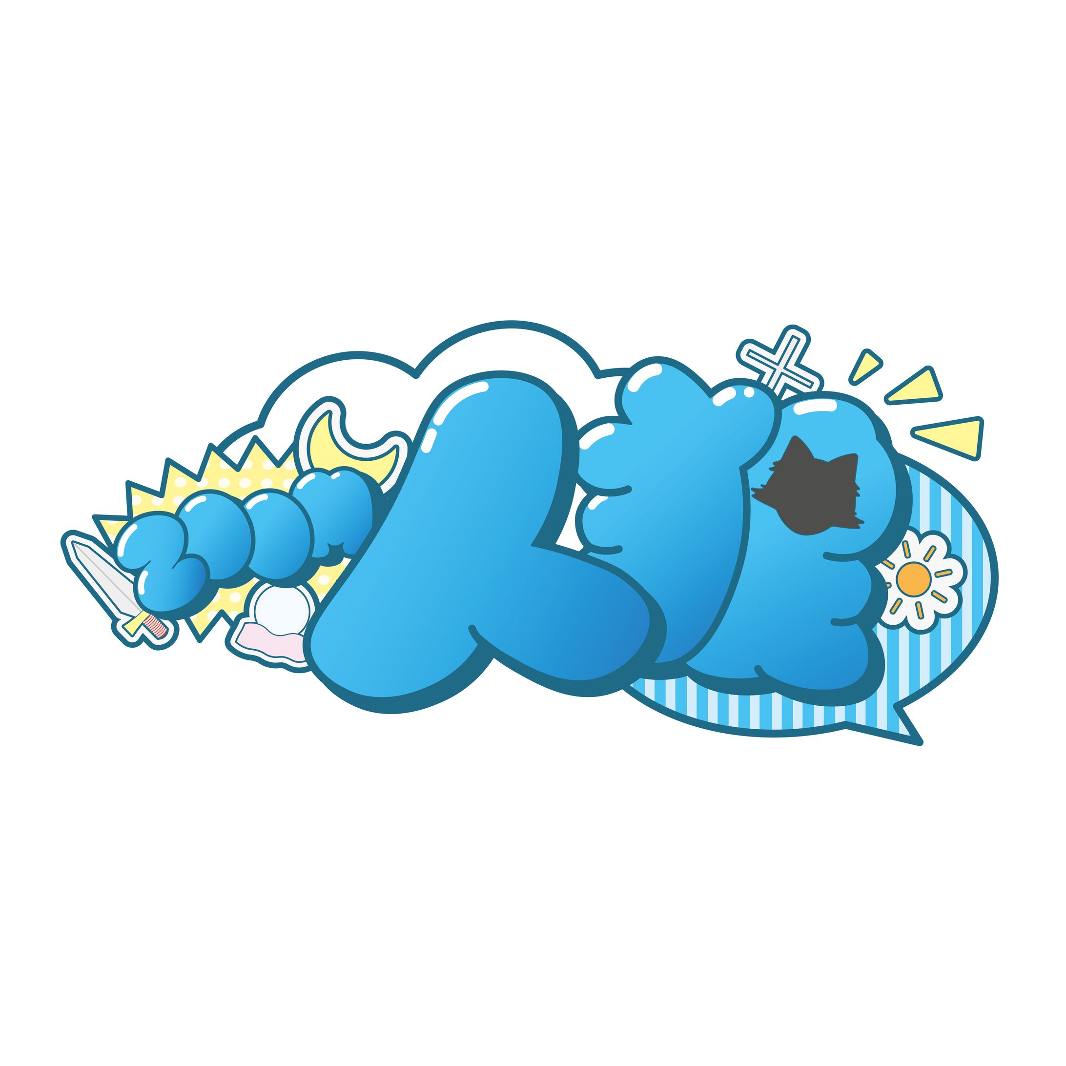 ロゴタイプ　創作文字-1