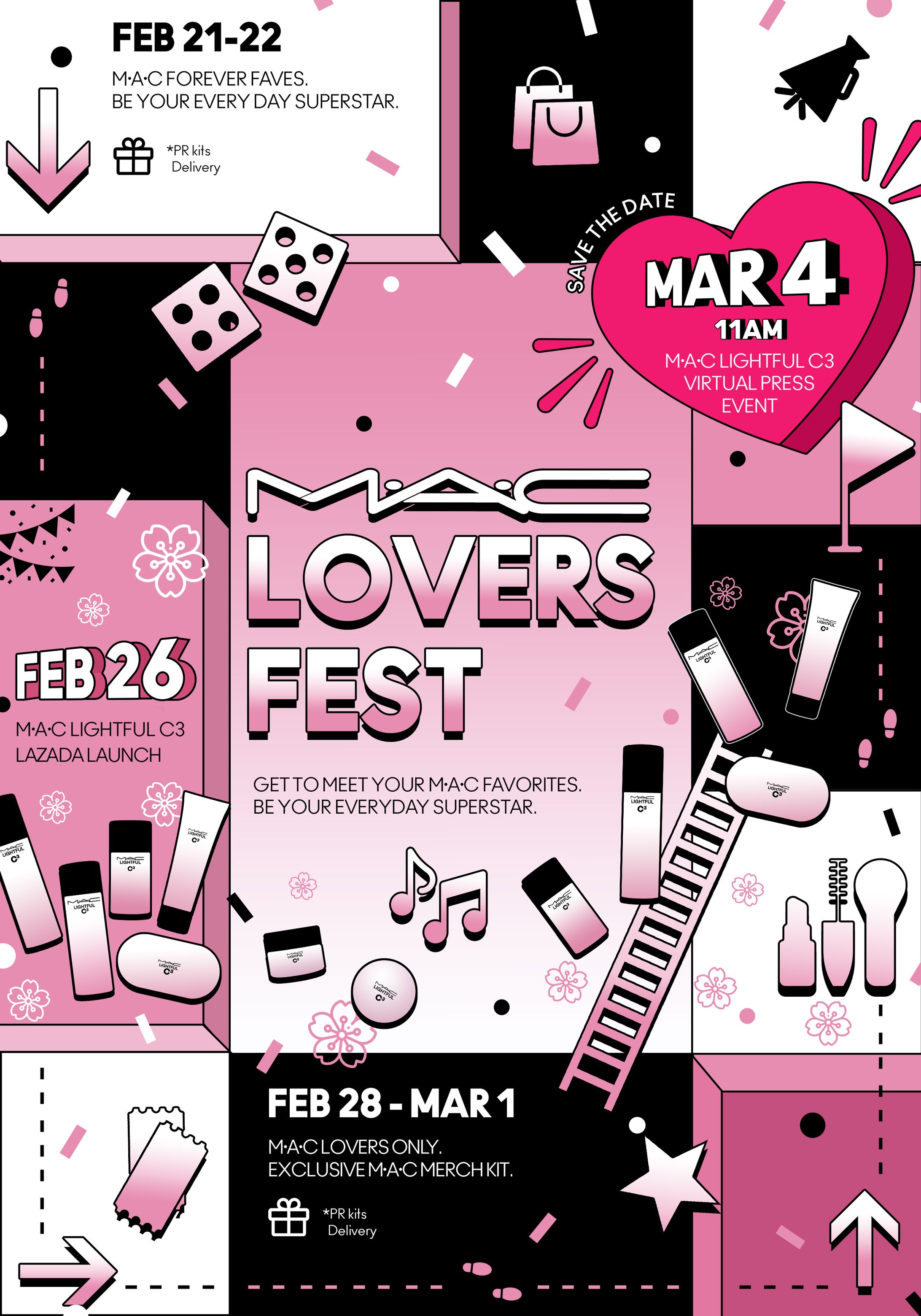 MAC Lovers Fest Event Collaterals -1