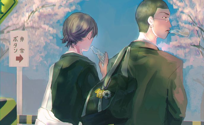 キャラクターイラスト、スイーツ
