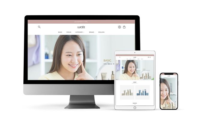 【Shopifyデモストア】スキンケア化粧品販売のECサイト