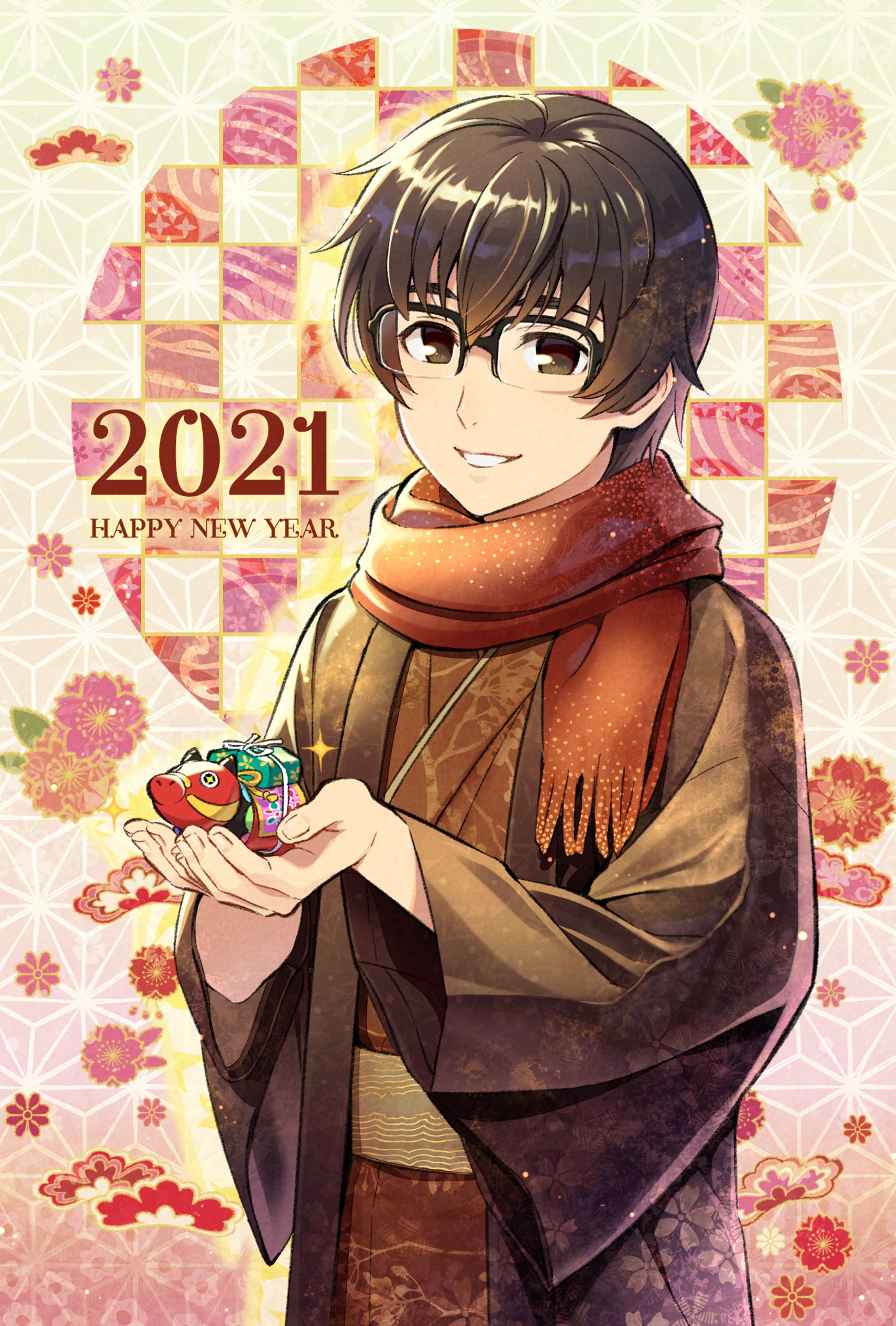 【オリジナル】2021年賀状-1