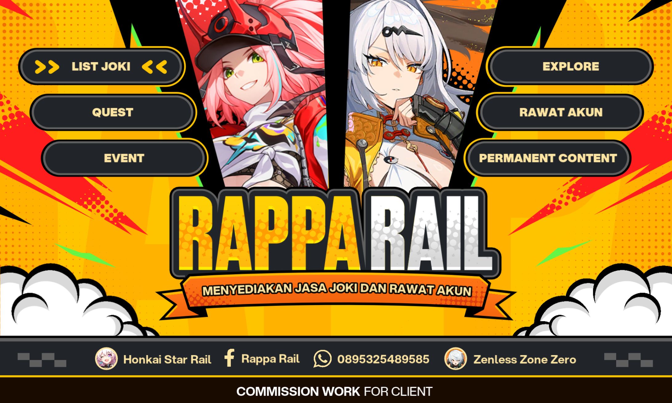 [COMMISSION WORK] Banner Design-1