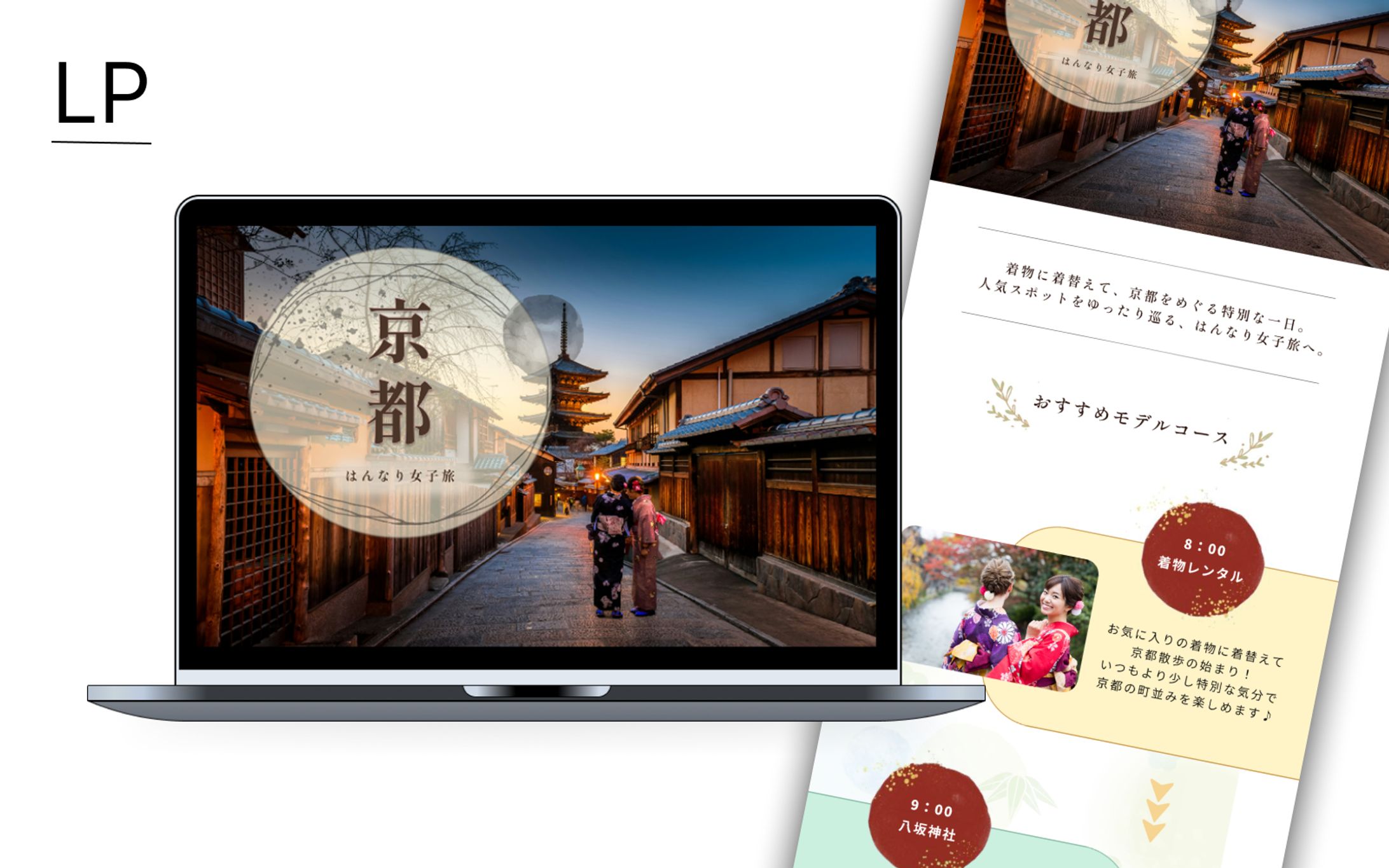 【Her Tech架空案件】京都旅行プラン紹介-1