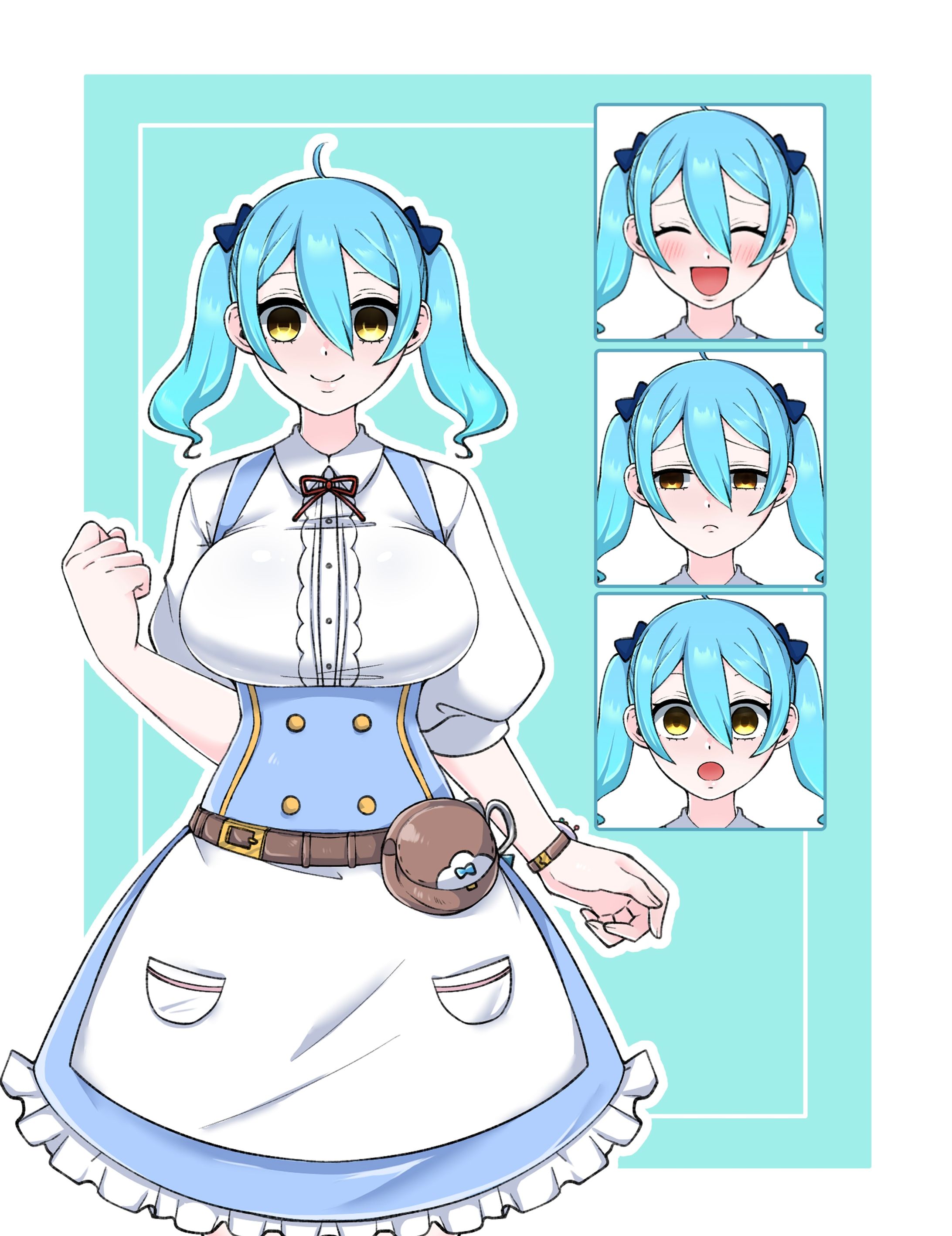青髪の少女-1