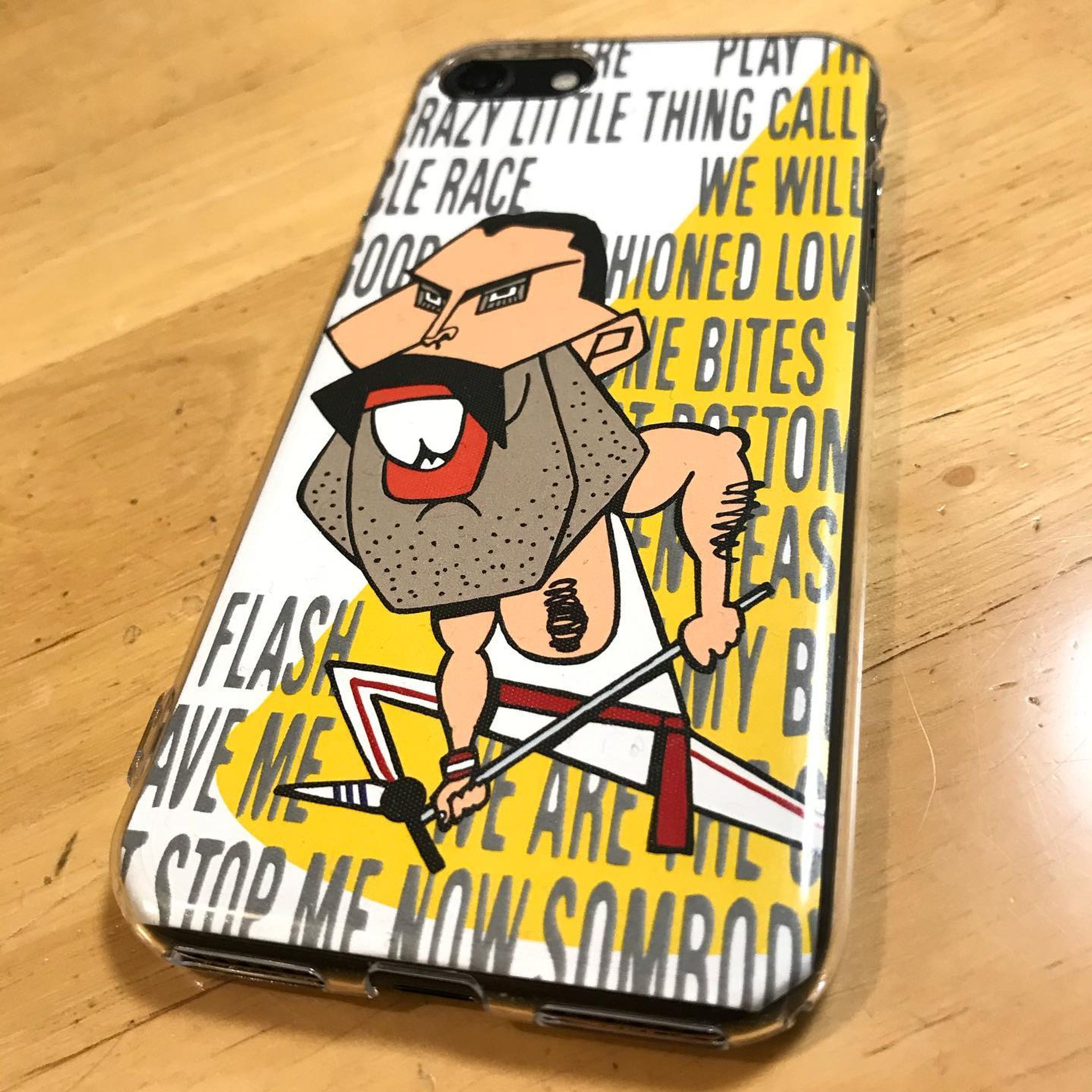 てなわけでスマホケース新しくしてみました
#freddiemercury #queen  #クイーン  #FreddieMercury #スマホ #スマホケース #クリアケース #フレディマーキュリー-1