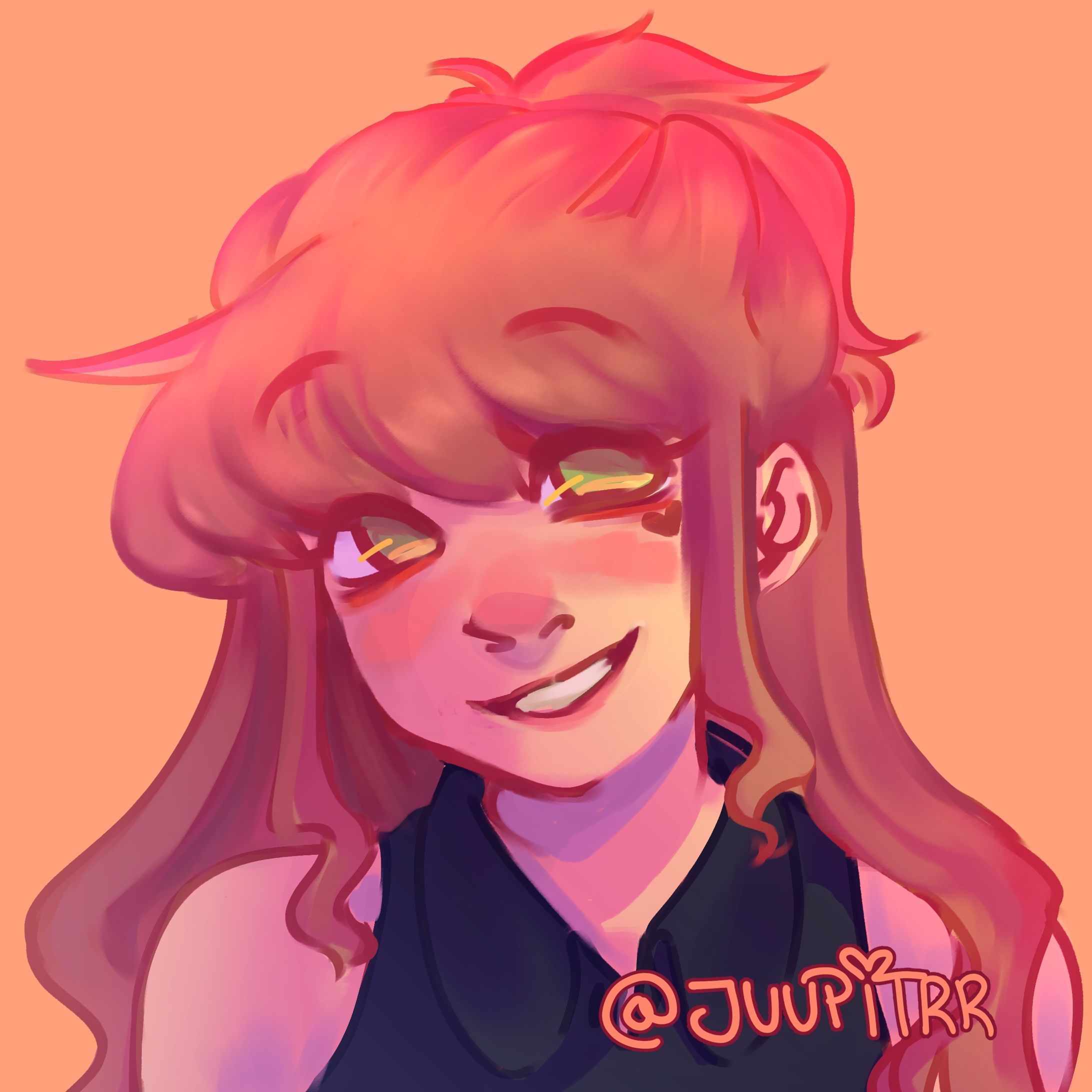 Original Character - Sammy Smiling bust-1