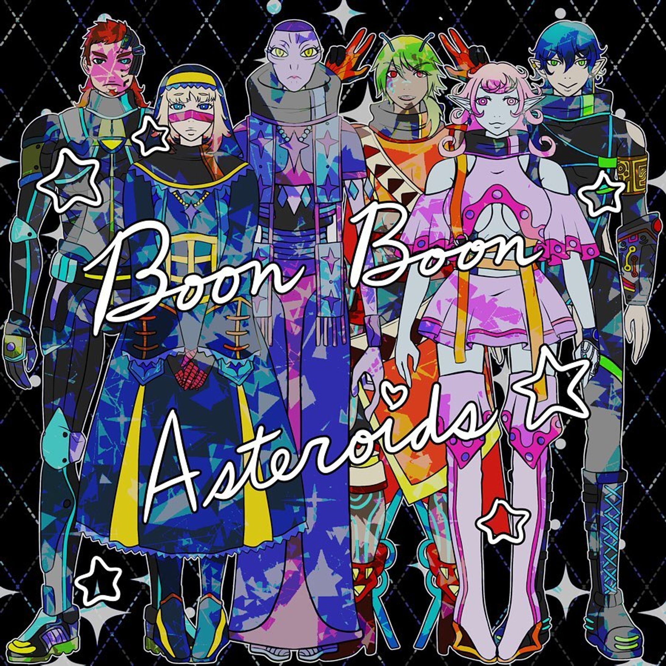 My new original characters🙌
✨Alain, Killidz, Neroq, Maria, meeco, Linnmi✨

----------

ここ最近ゆっくりとキャラデザ練りしていたキャラクターたち🙌
『Boon Boon Asteroids』というお話に登場予定です✨

＊＊＊

#mugenlogica #illust #illustrations #clipstudiopaint #character #characterart #characterillustration #characterdrawing #owncharacter #originalcharacter #myoriginalcharacter #digitaldrawings #digitalartworks #ipadart #ipaddrawings #イラスト #絵-1