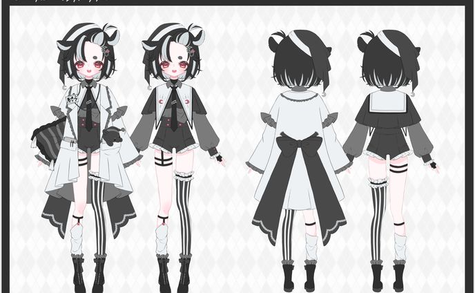 夢咲トア様 キャラクターデザイン