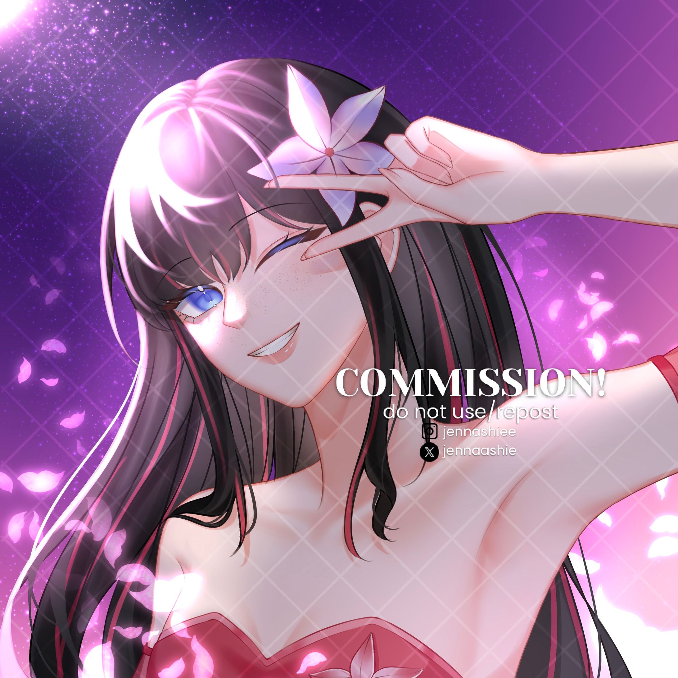 Bust Up Commission for @lunarelia_sumi on VGen-1