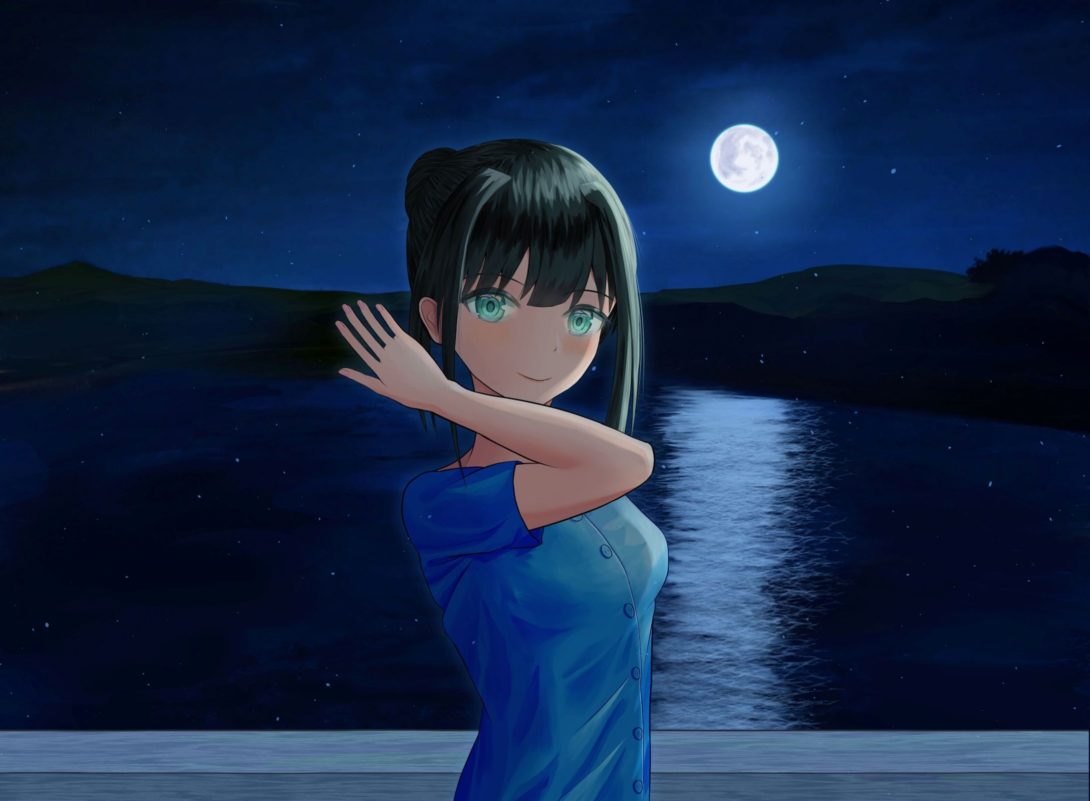 月がきれいね-1