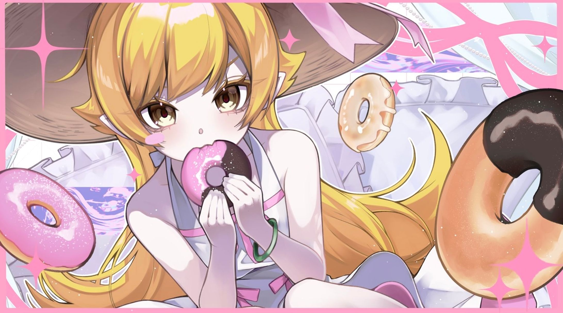 業物語 物語シリーズ オフ&モンスターシーズン 第8話 エンディングイラスト-1