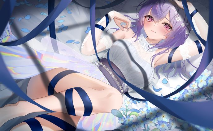 Vtuber 七瀬ねけぴ様 生誕記念イラスト