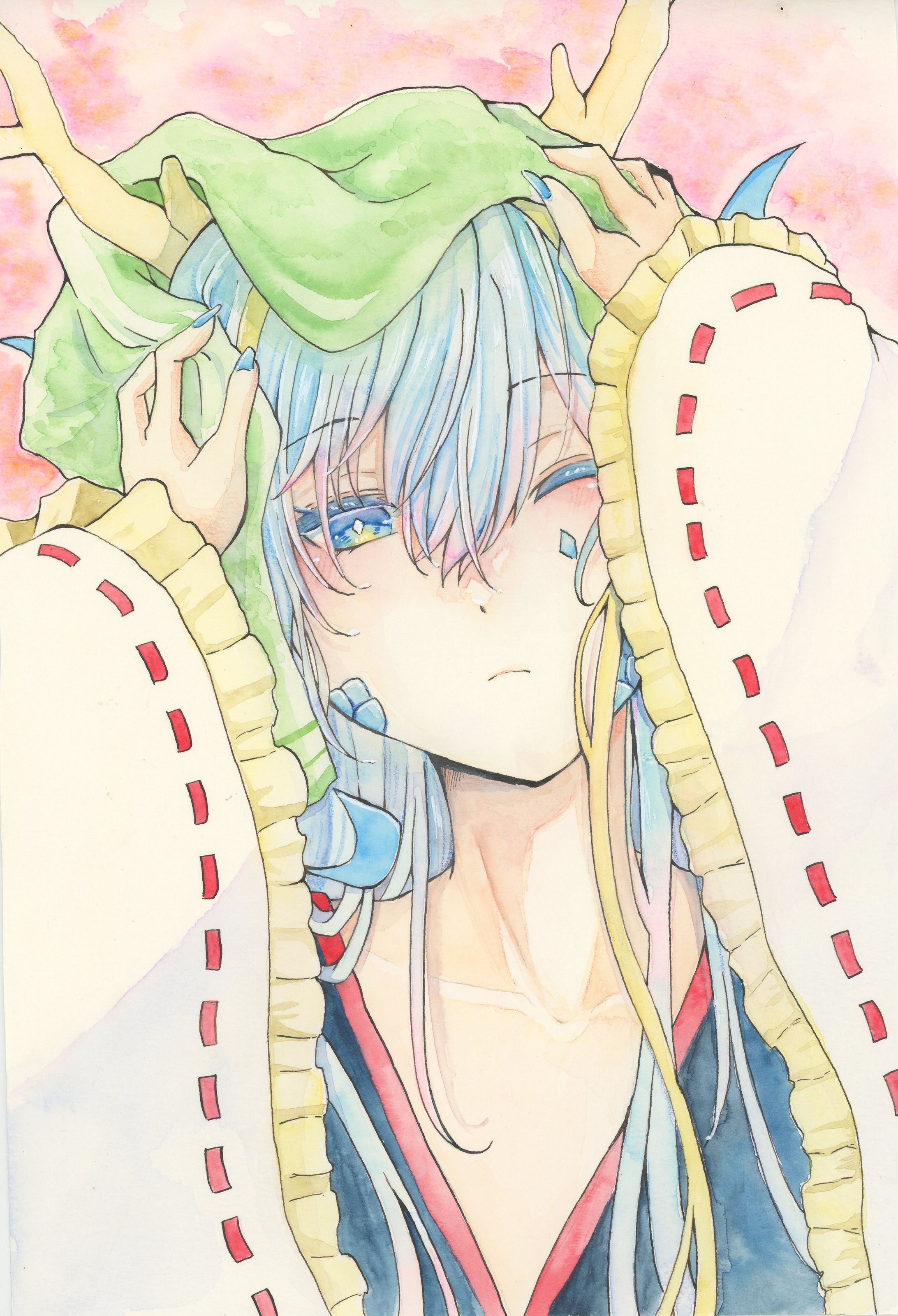 ６月のイラスト（虚春さん）-1
