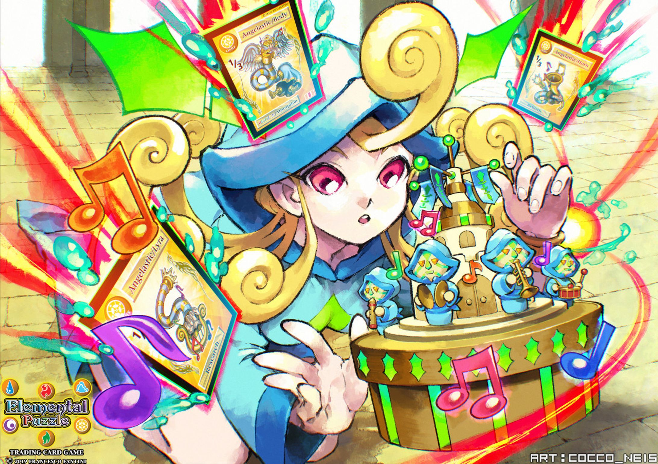 海外オリジナルTCG キャライラスト-1