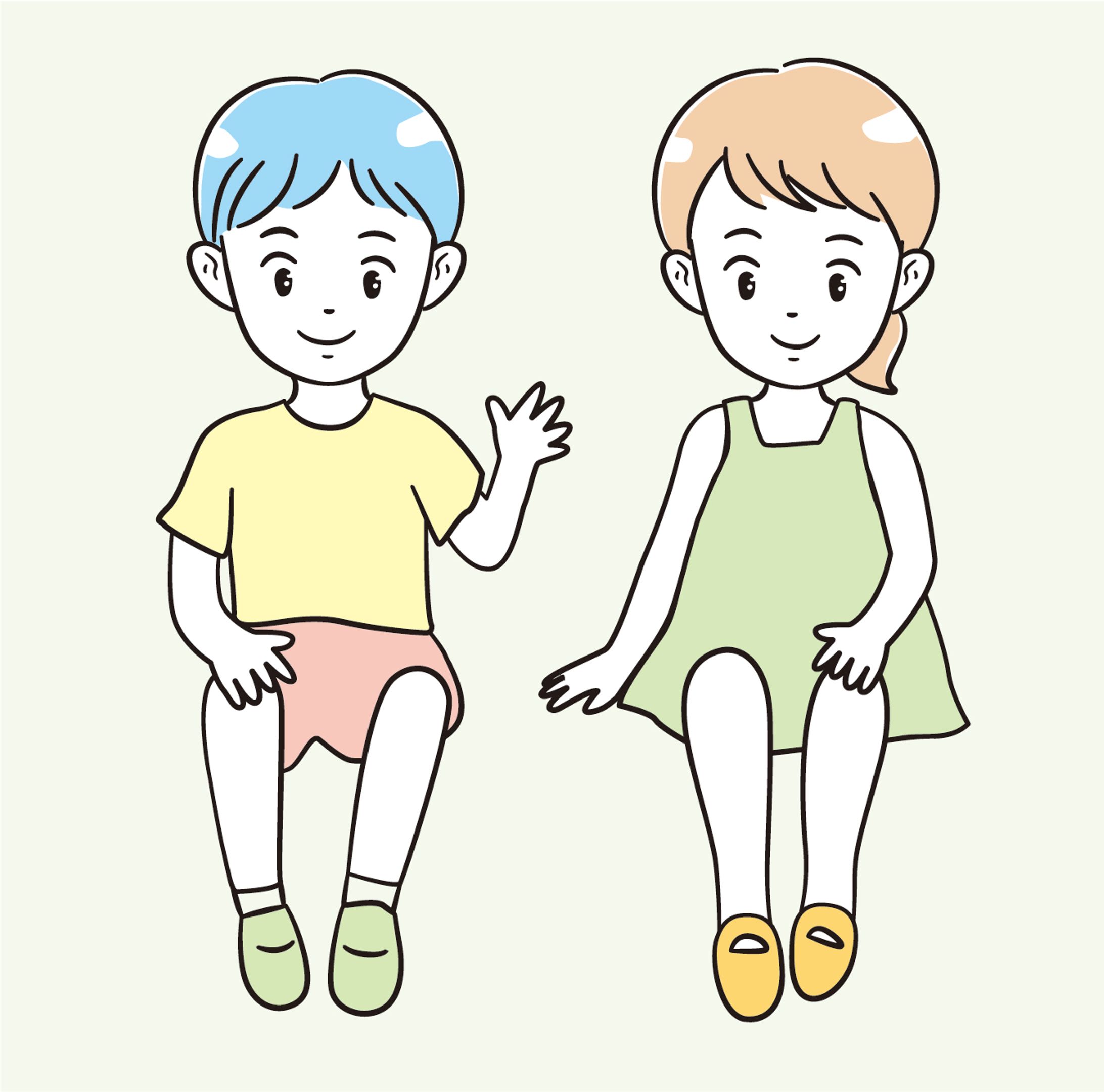 イラスト_boy girl-1