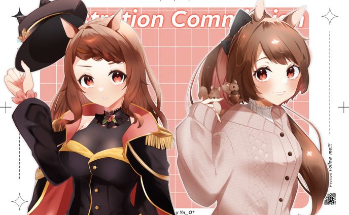 【イラスト】桜馬トウカ様 リアルイベント用イラスト