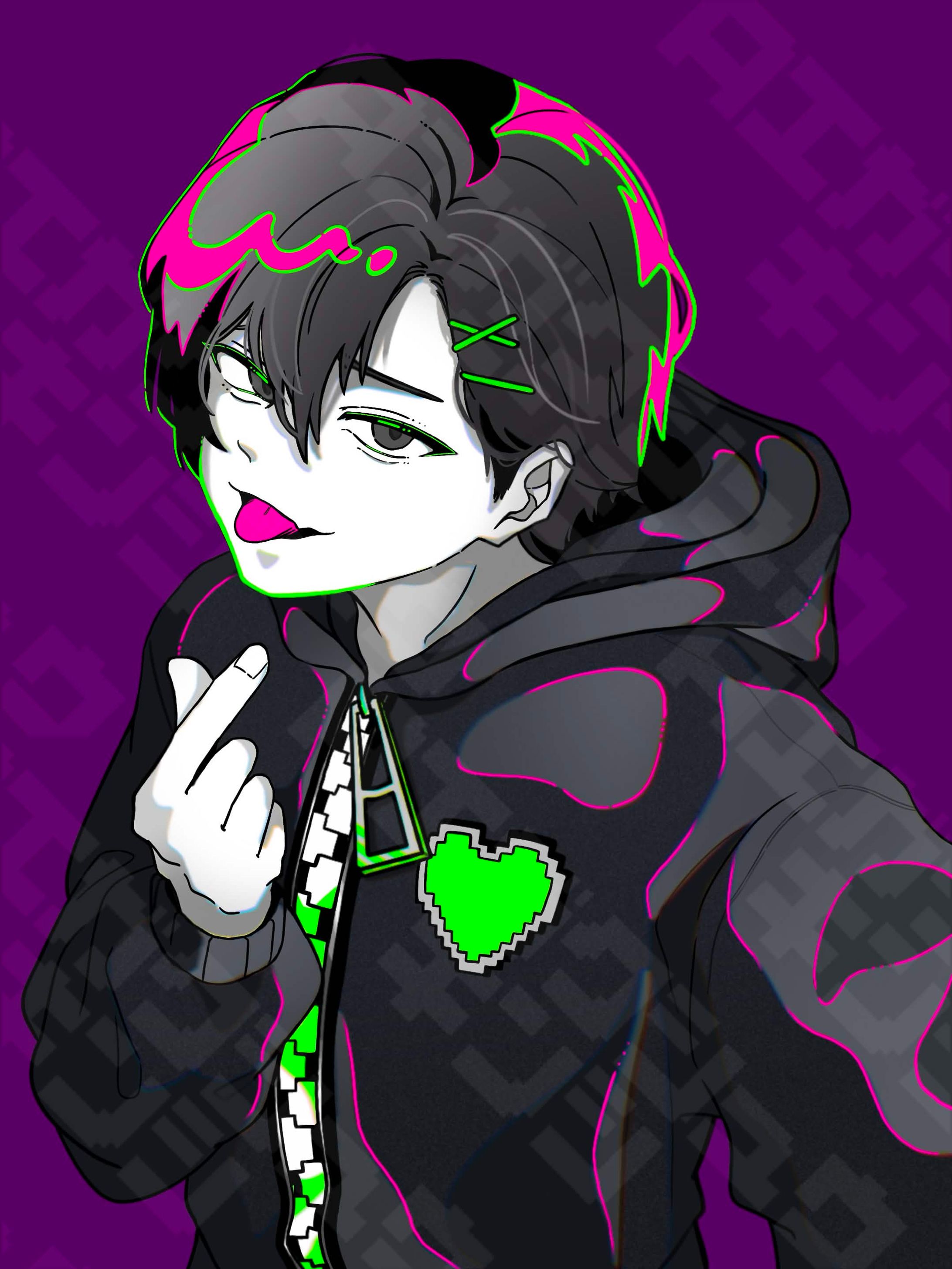 立ち絵/キャラクターデザイン、全身、半身イラスト-1