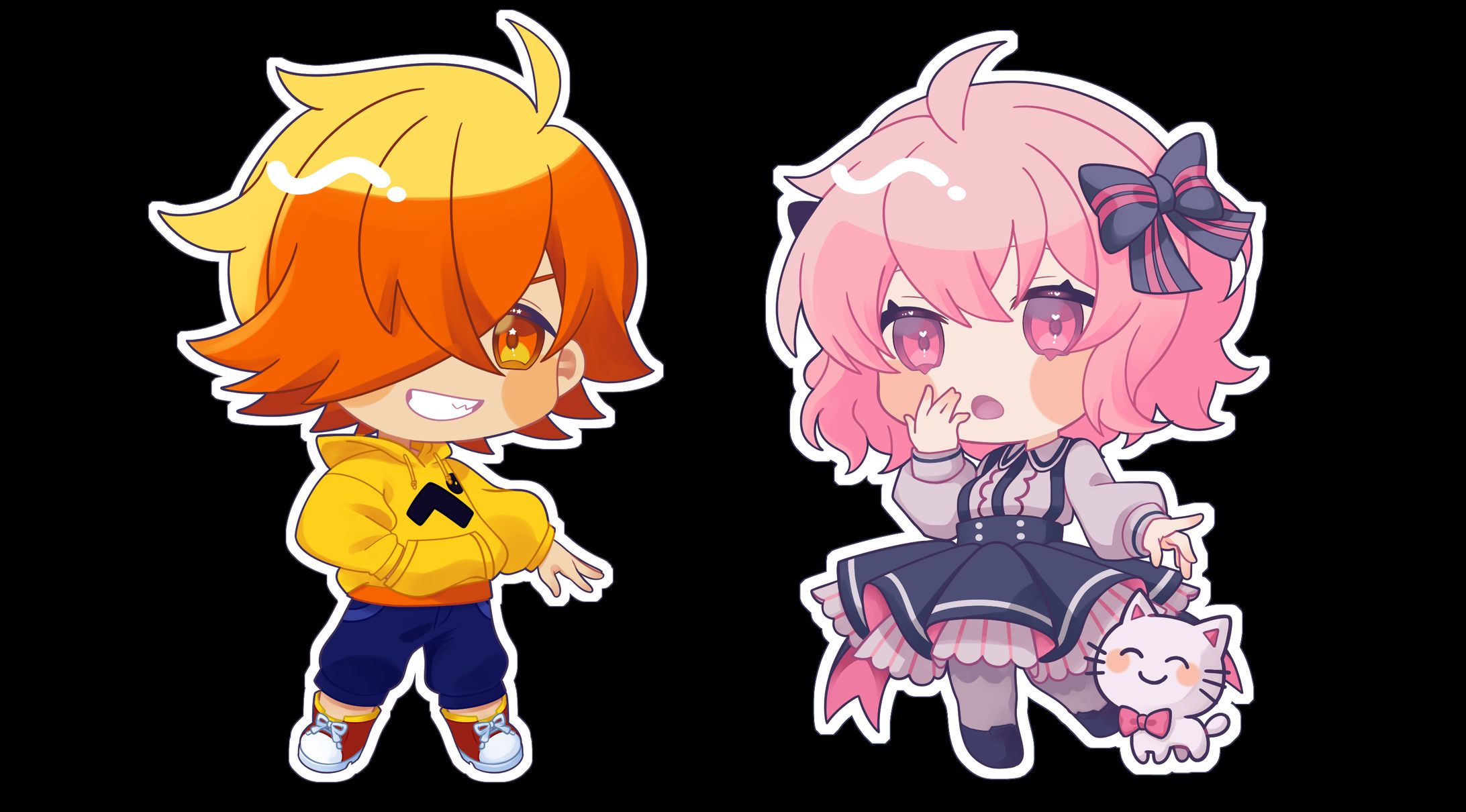 【ファンアート】【SDイラスト】ステッカー用なるぺん-1