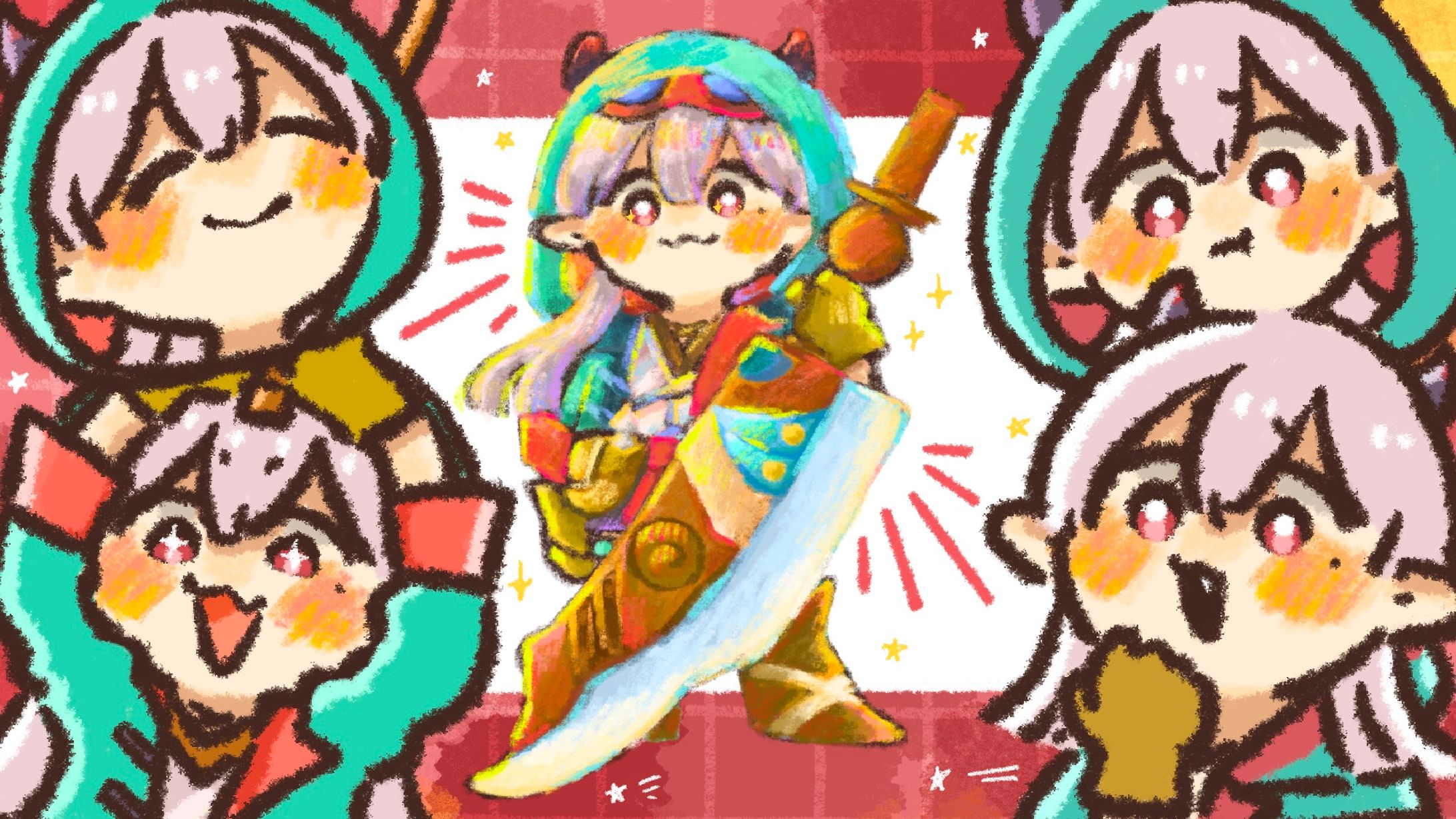 vtuber閻魔ねもら様配信用イラスト-1