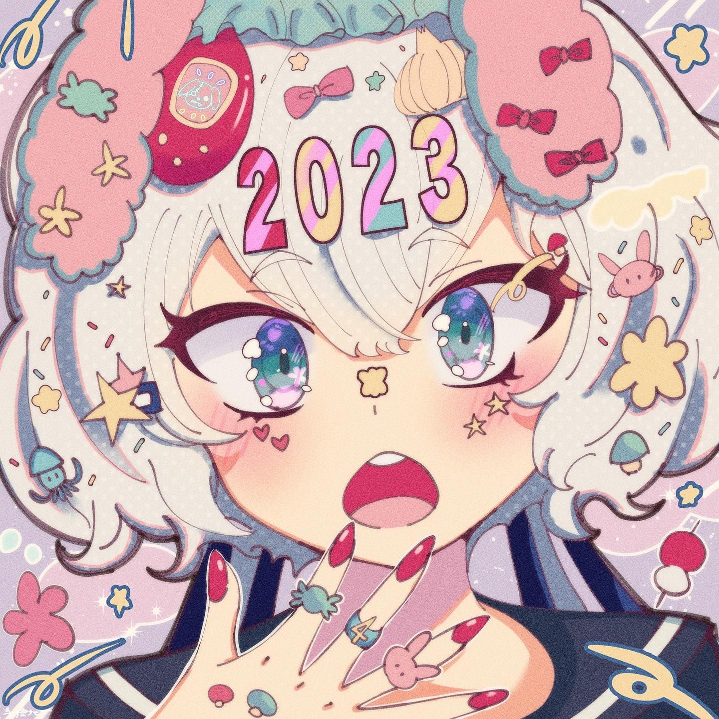 A HAPPY NEW YEAR！！ #ゾンビランドサガ #zombielandsaga #zls