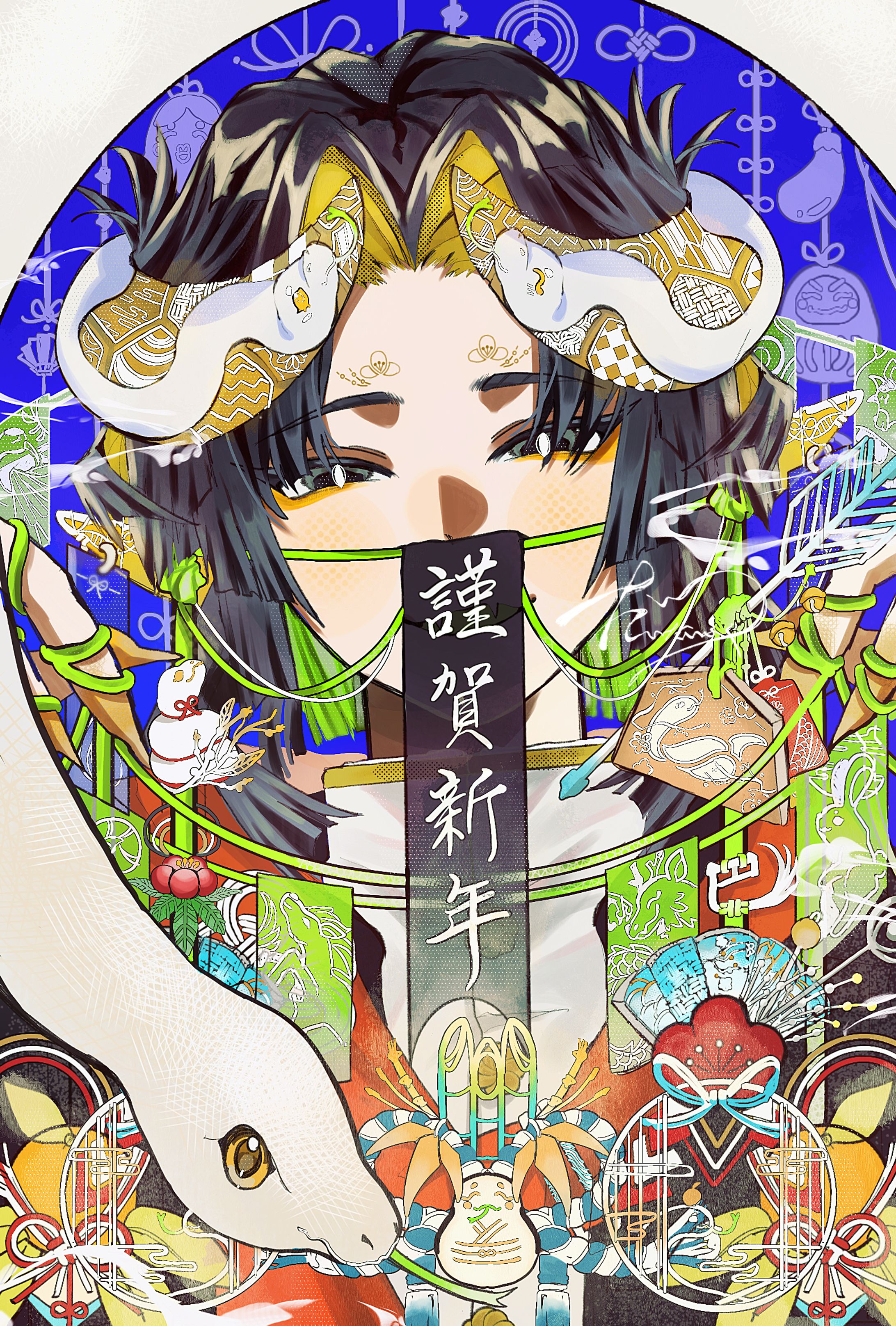 2025年　年賀状イラスト-1