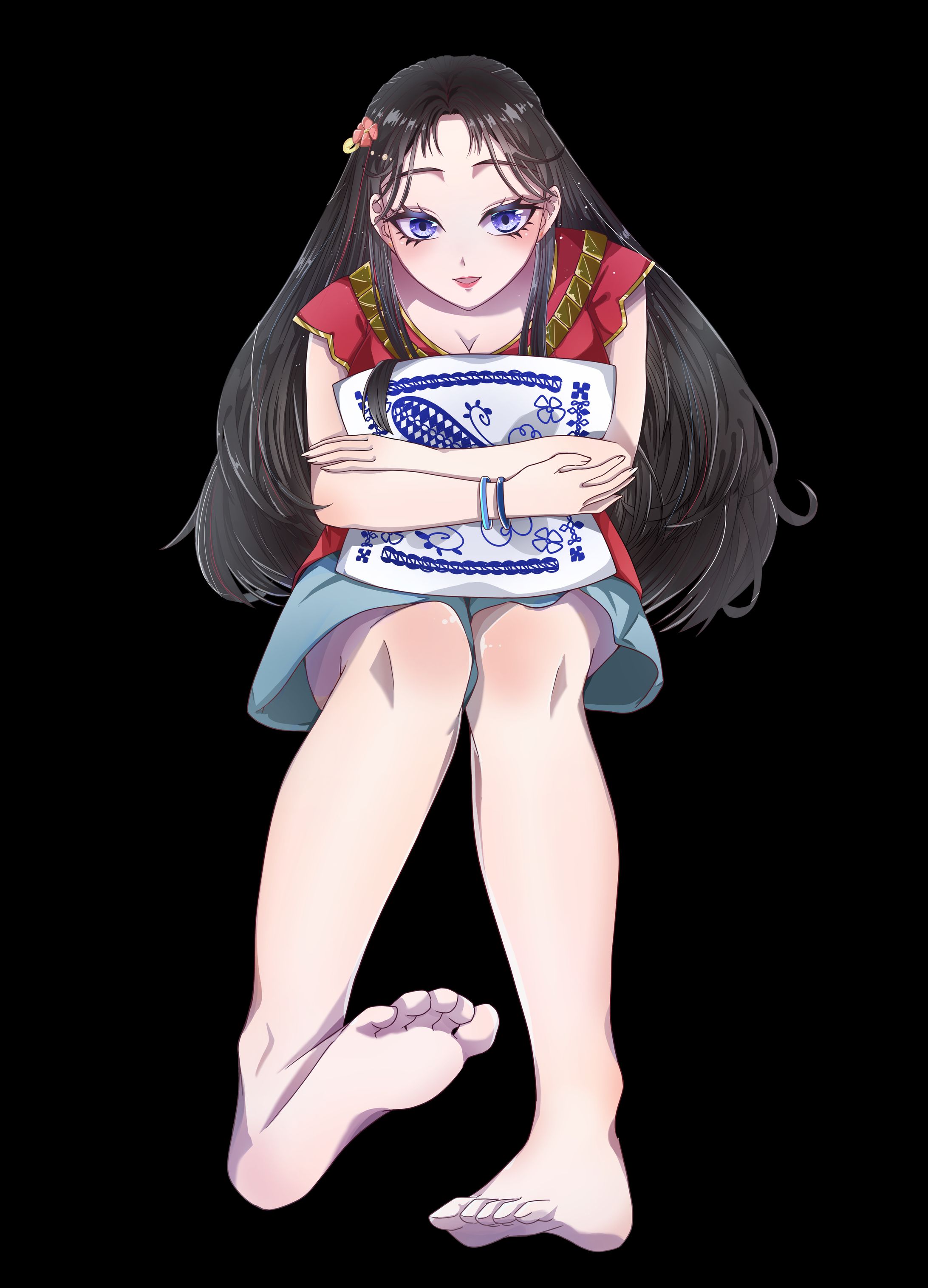 藍銅文乃様企画イラスト-1