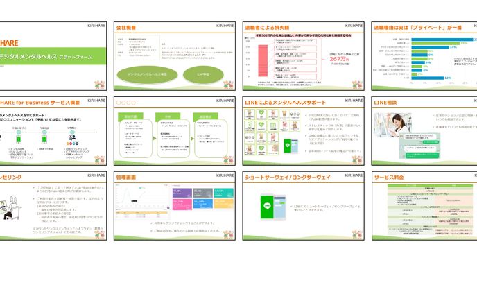 メンタルヘルス営業資料　PowerPoint