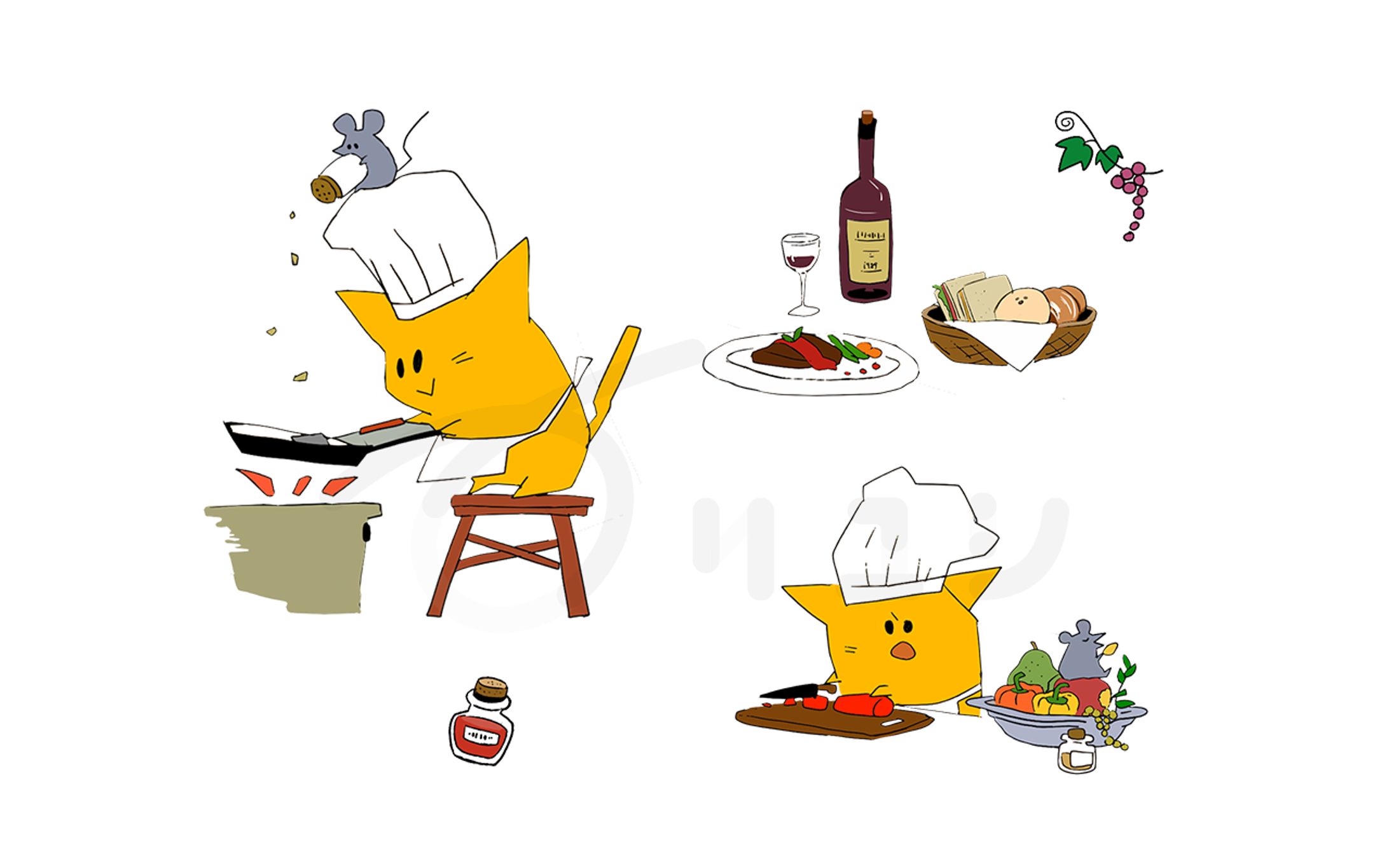 絵本カット風 挿絵-1