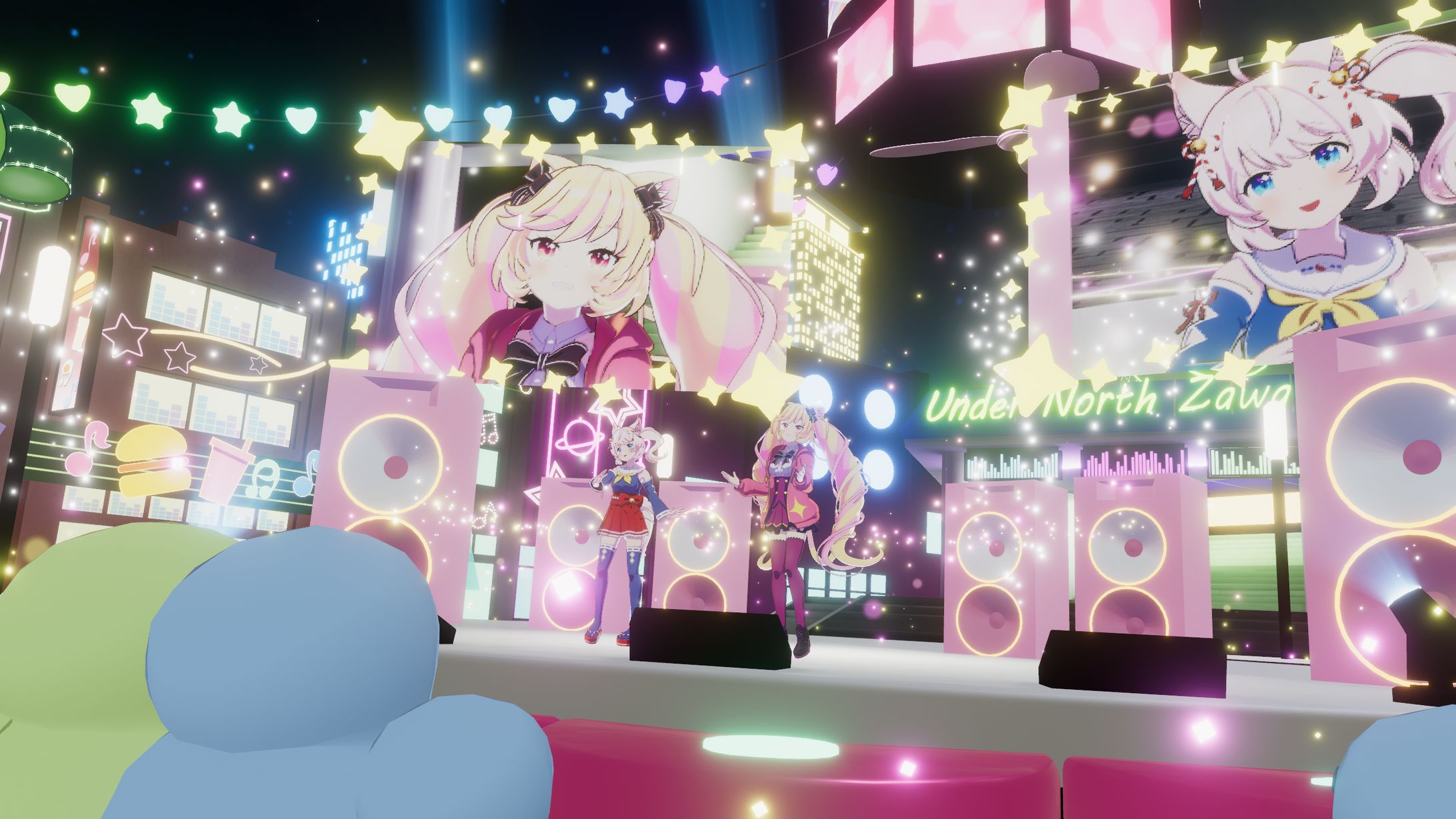 Sanrio Virtual Festival 2025　アーティストパフォーマンスLuminaPalette featuring ほわん-1