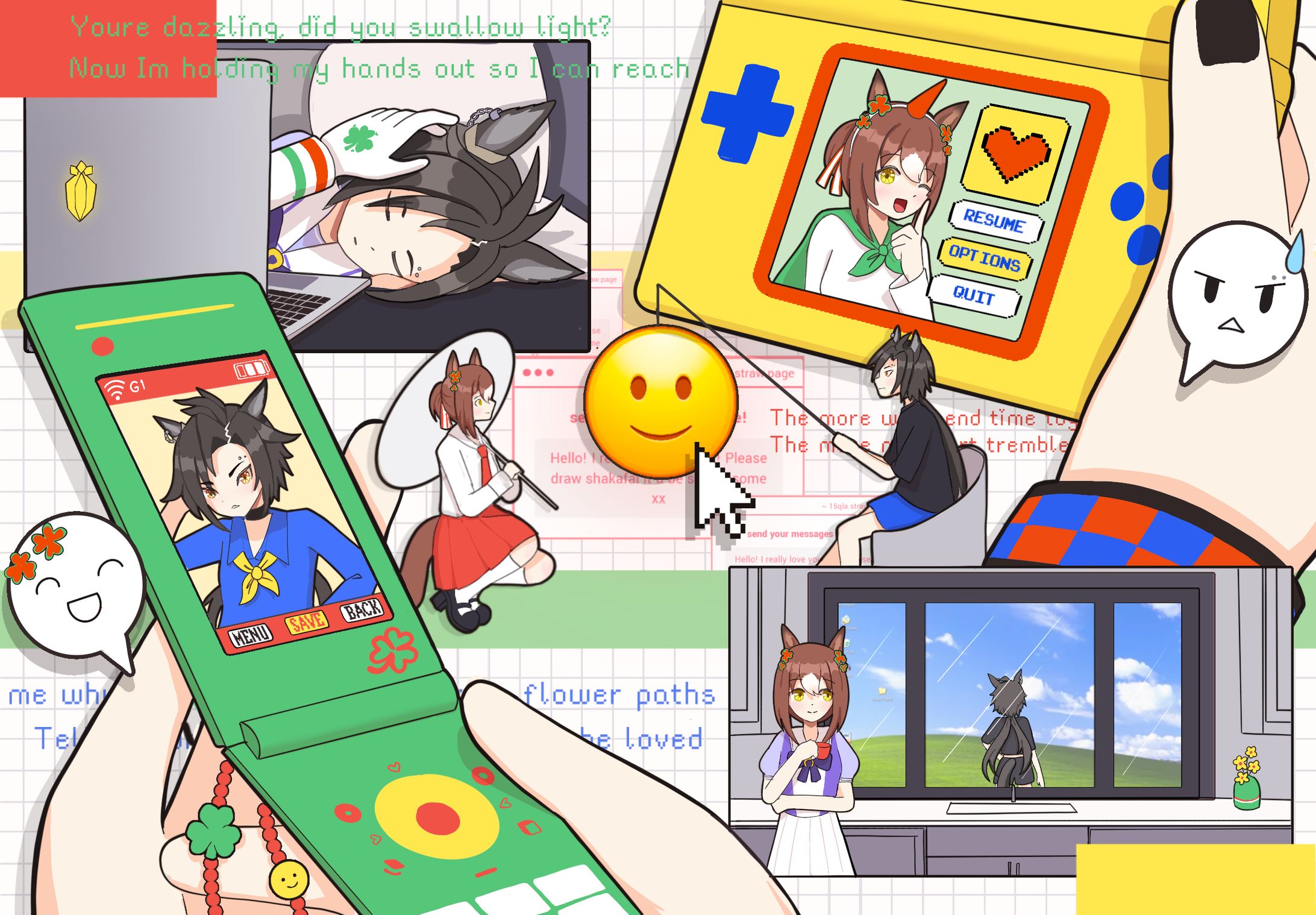 [fanart] shakafai straw page request-1