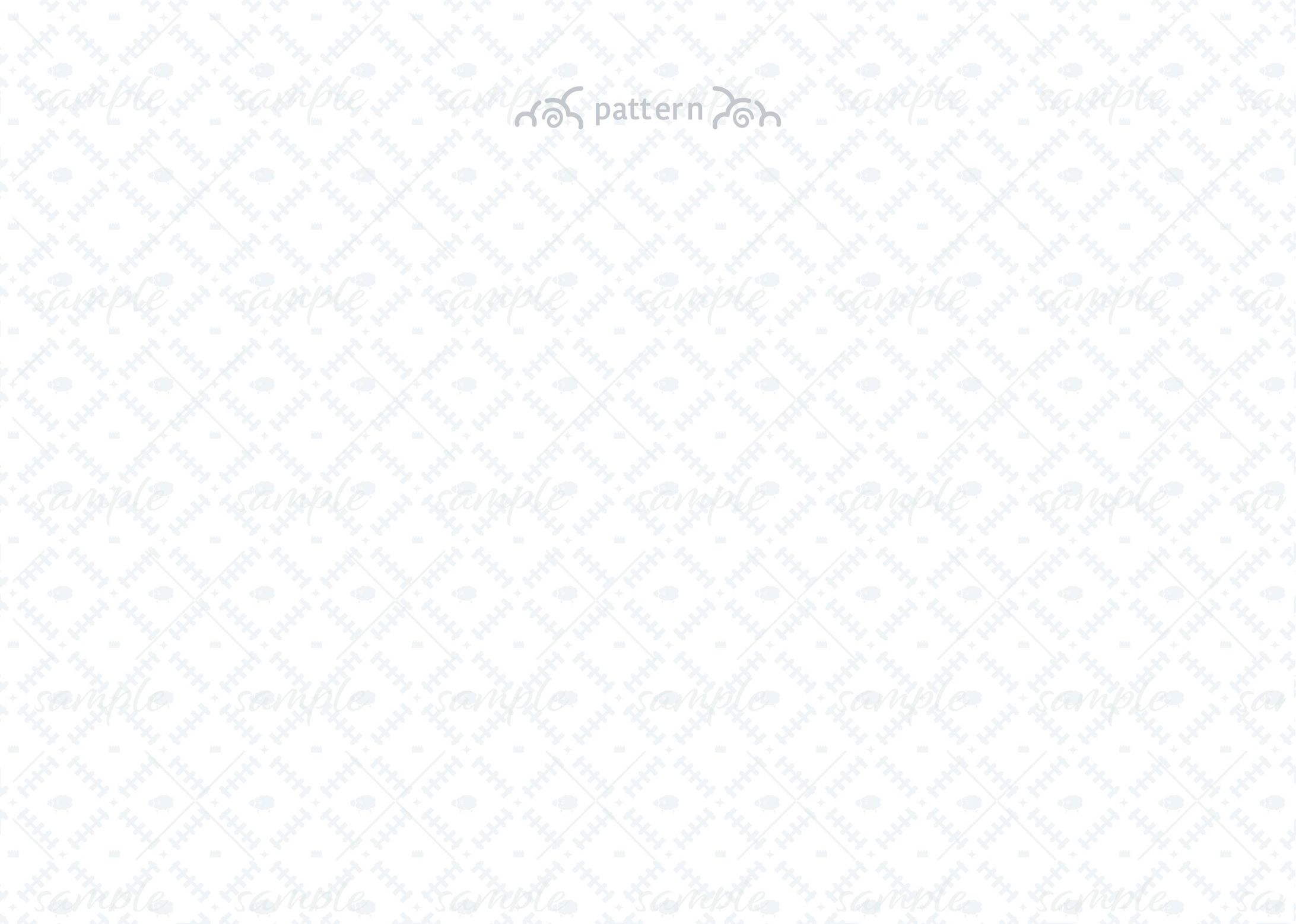 パターン-淡島羊-1