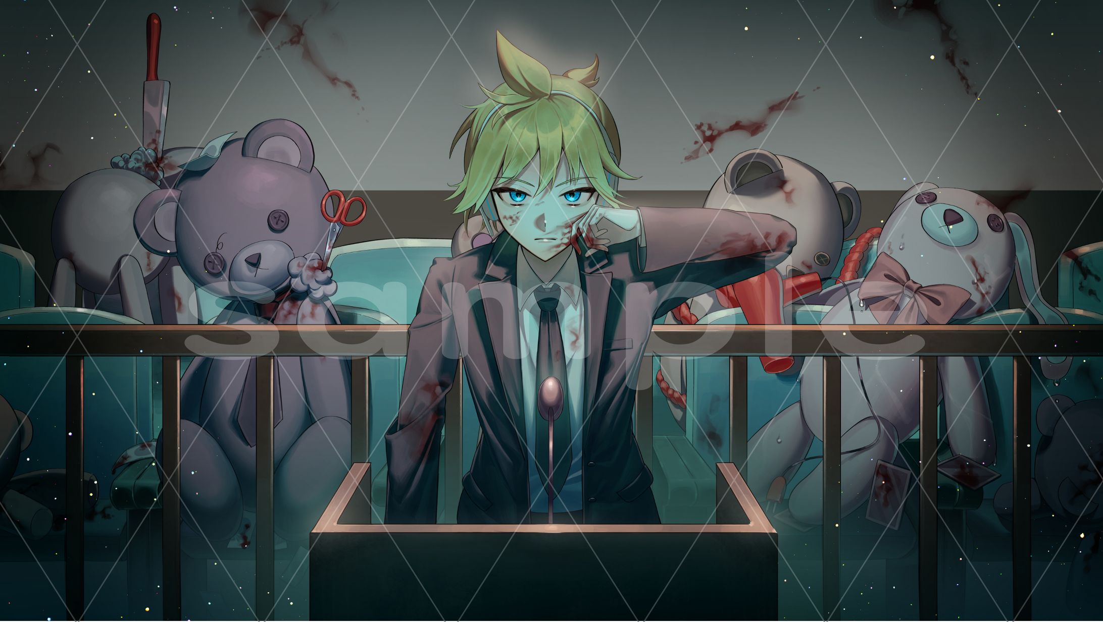 LIQ様/オリジナル楽曲用イラスト-1