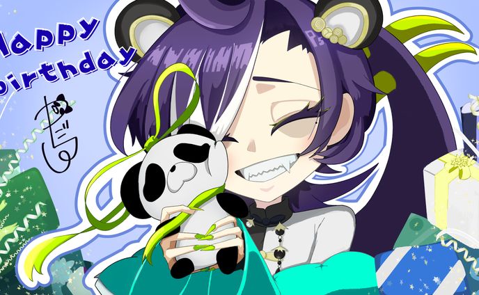 【一枚絵】誕生日サムネ