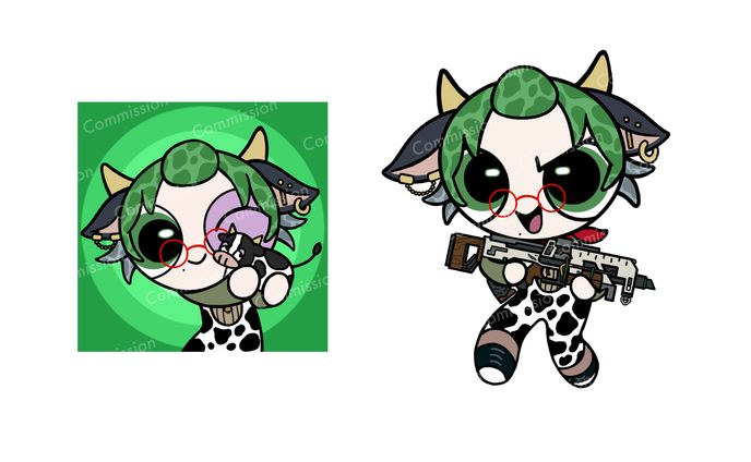 SDイラスト/牧場唄様