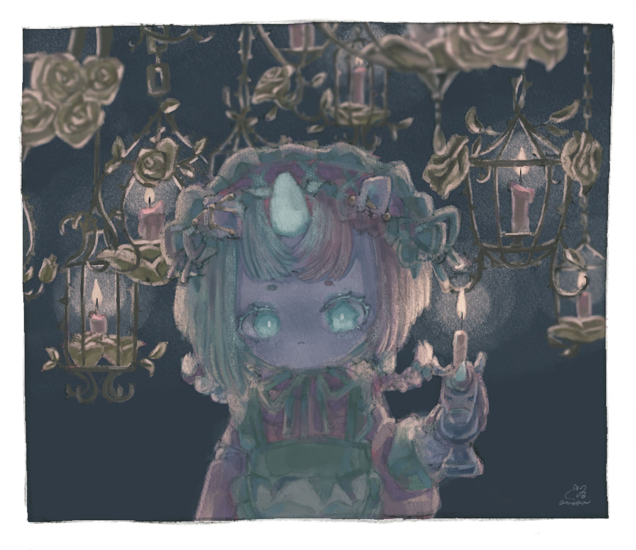 薔薇のランタン-1