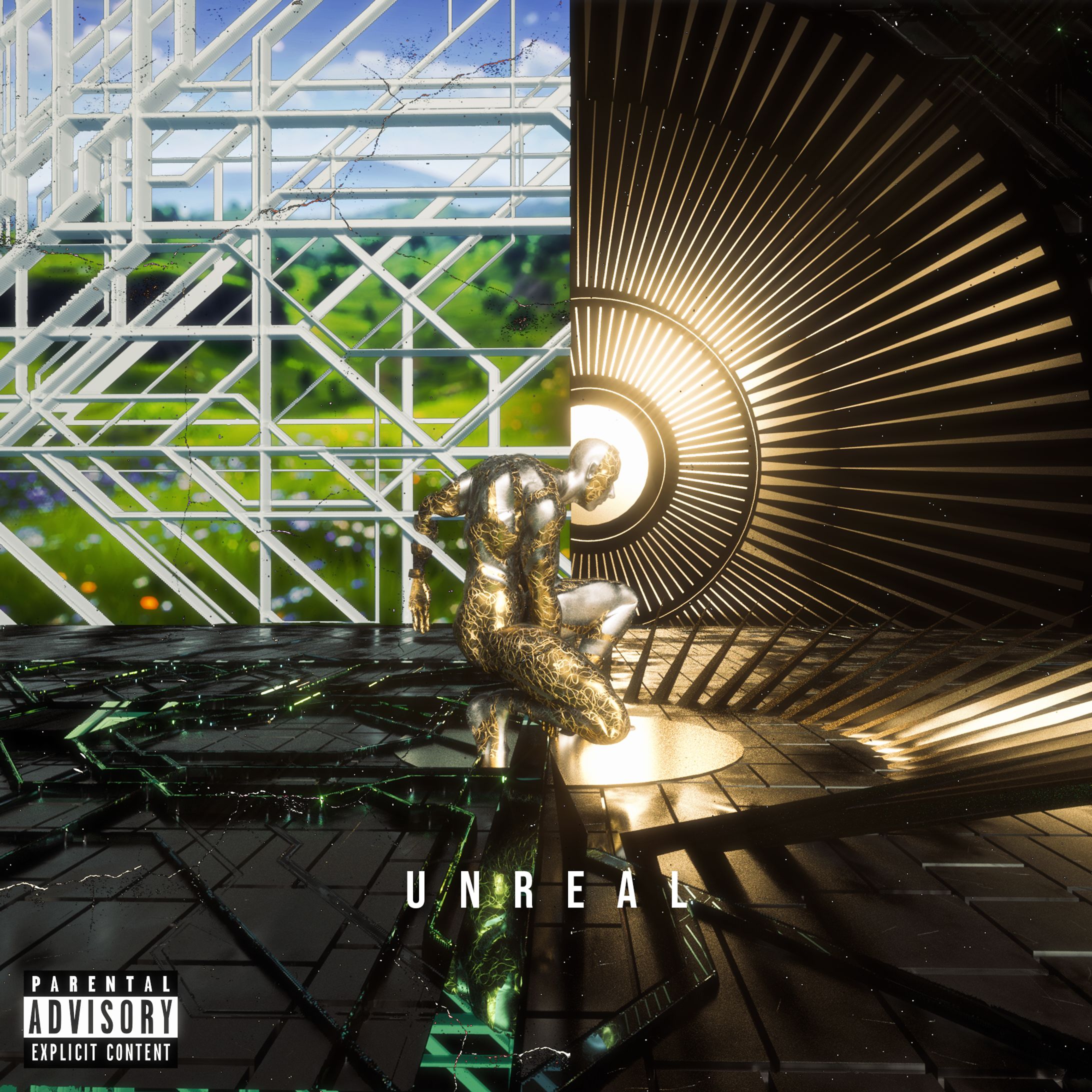 dokn “UNREAL” ジャケットアートワーク-1