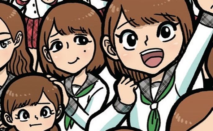 ポートフォリオ、女の子イラスト