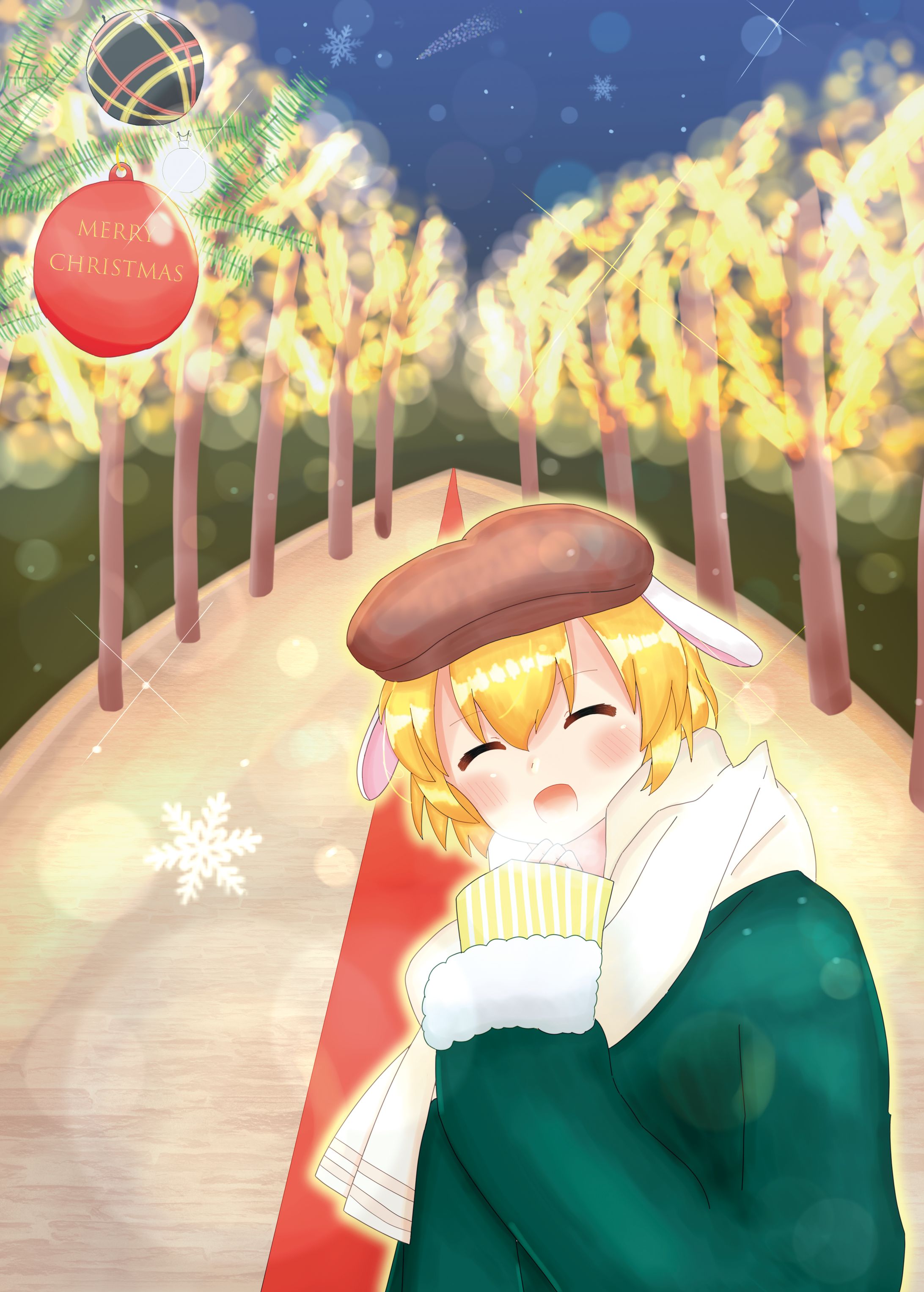 鈴瑚ちゃんとイルミロードを往くクリスマス-1