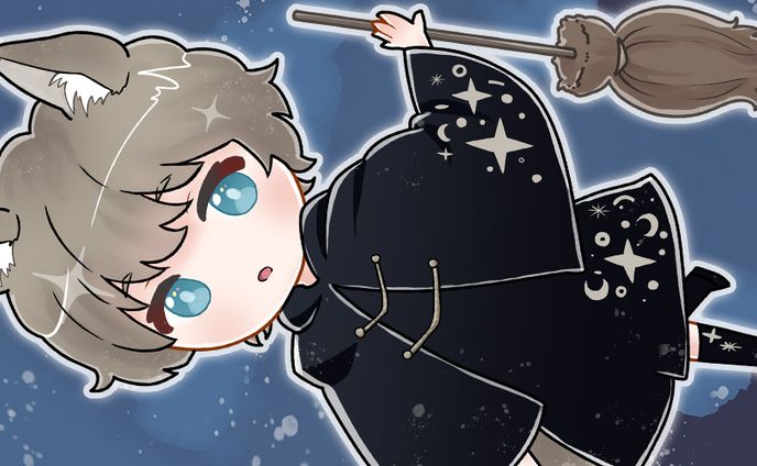 魔法使いわんこ