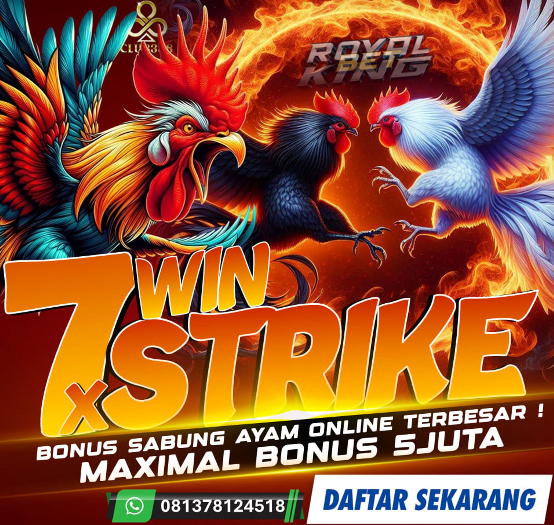 BONUS SABUNG AYAM ONLINE TERBESAR | AGEN SABUNG AYAM ONLINE CLUB388-1