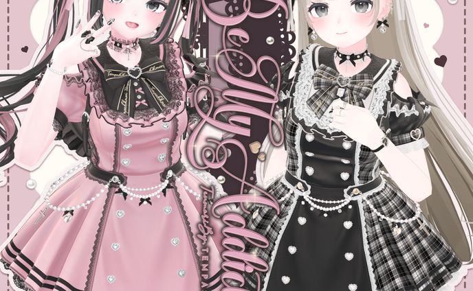 【3D制作】オリジナル衣装『Be My Addiction』