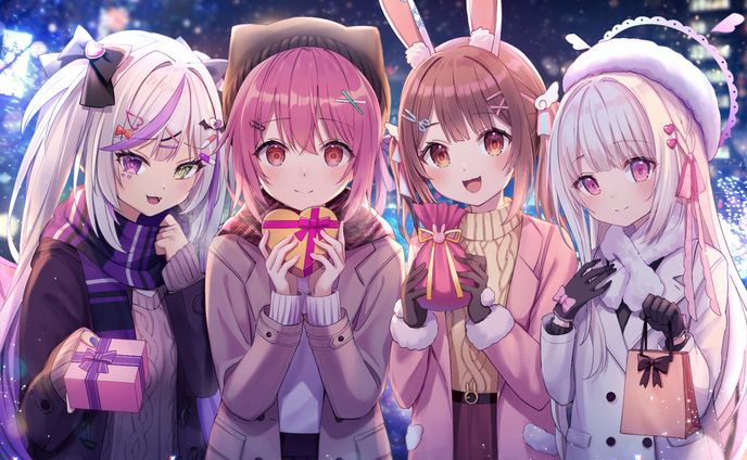【お仕事】Vlashバレンタインイラスト
