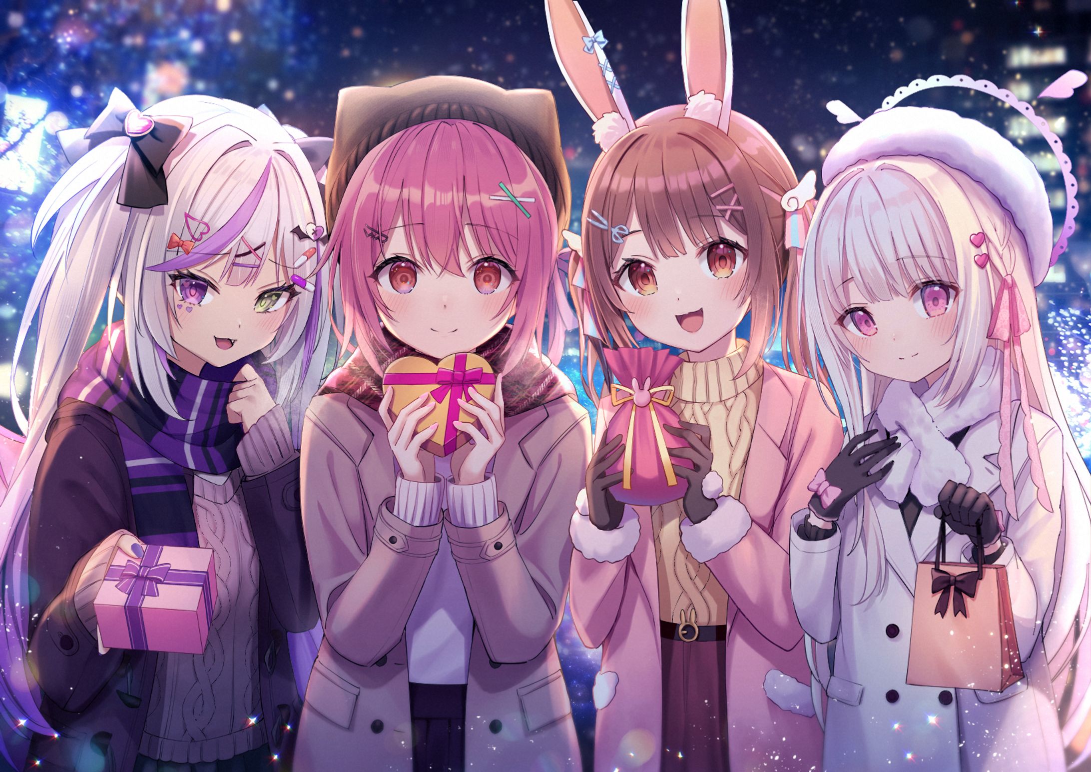 【お仕事】Vlashバレンタインイラスト-1