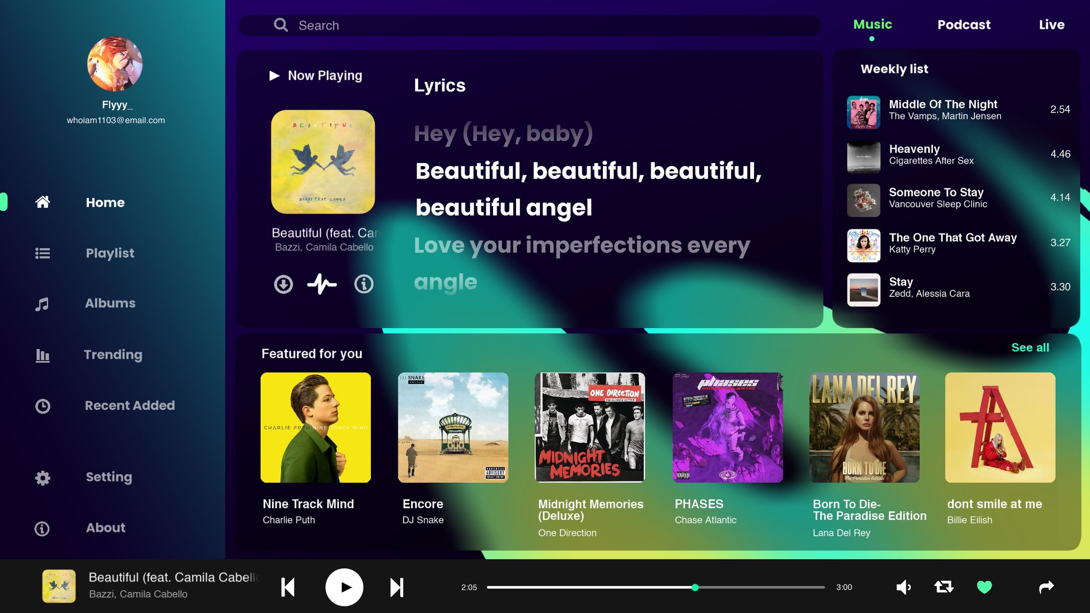 Music UI Design-1