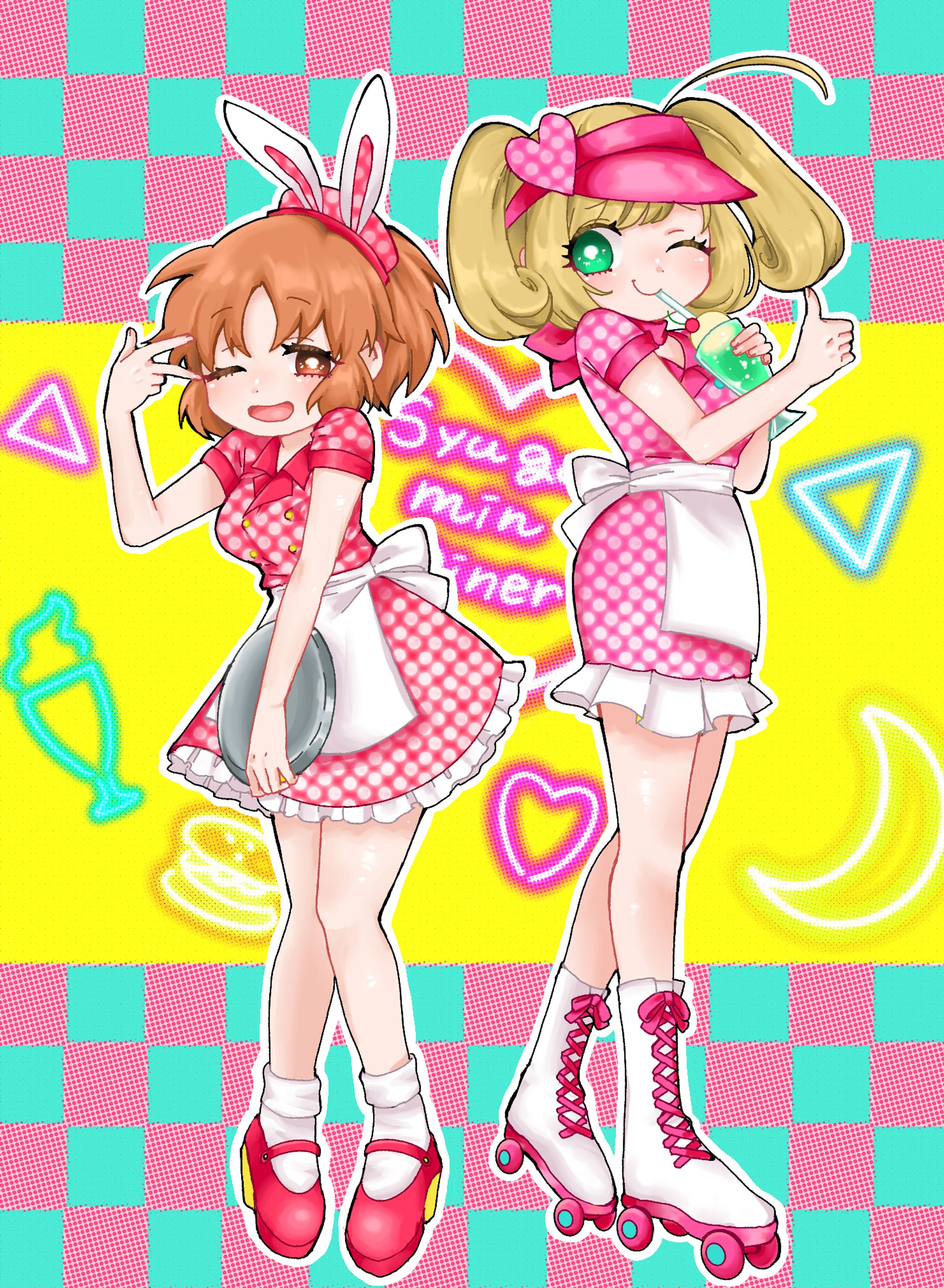 二次創作イラスト-1