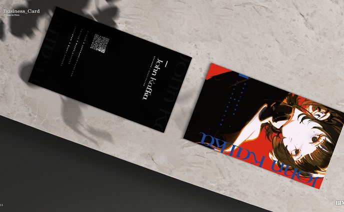 Business card - John Kafka (2023)