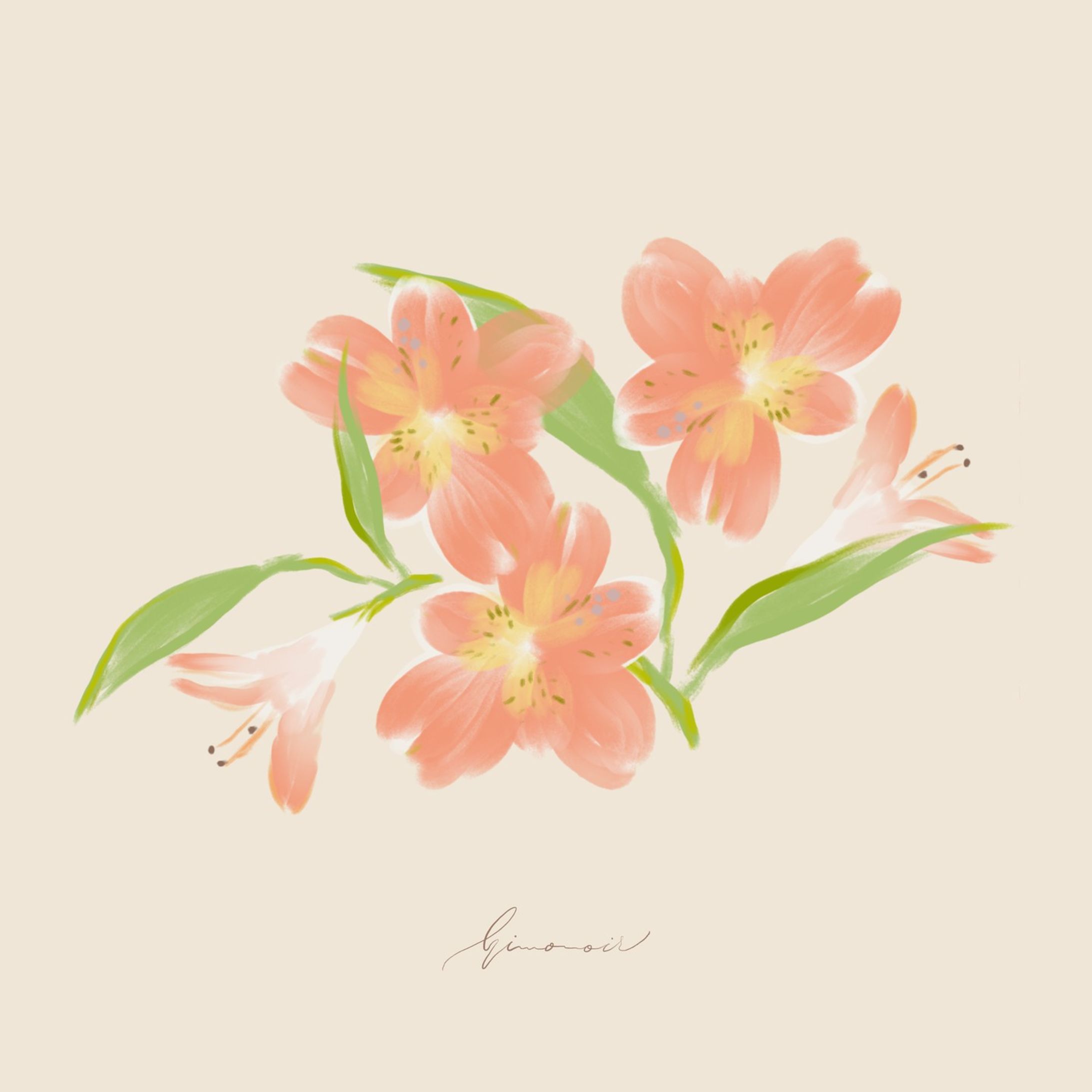 ・

Alstroemeria
アルストロメリア

可愛いお花見つけた💐

花言葉は「持続」「未来への憧れ」
持続・・大切ですね・・！
未来への憧れを胸に持続します🎨🧚‍♀️

クリエイターページ公開しました。
プロフィールのURLから飛べます。
まだ途中ですが、変化を楽しんでいきたいと思います！

◻︎製作のご依頼お受けしています◻︎
　お気軽にお問合せください😊

#art
#drawing
#adobefresco
#Alstroemeria
#flower
#planters
#calligraphy
#NFT
#textiledesign
#花
#アルストロメリア
#絵本
#挿絵
#テキスタイル-1