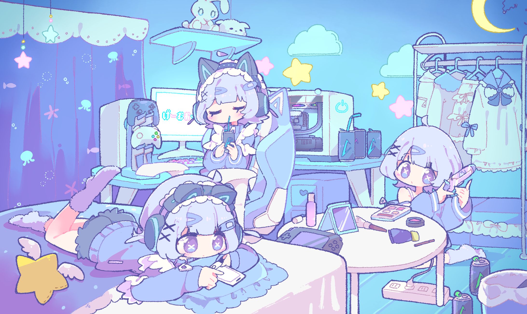 ひしゃかいしんど。。/ 星界 ナースロボ＿タイプT - MV用イラスト-1