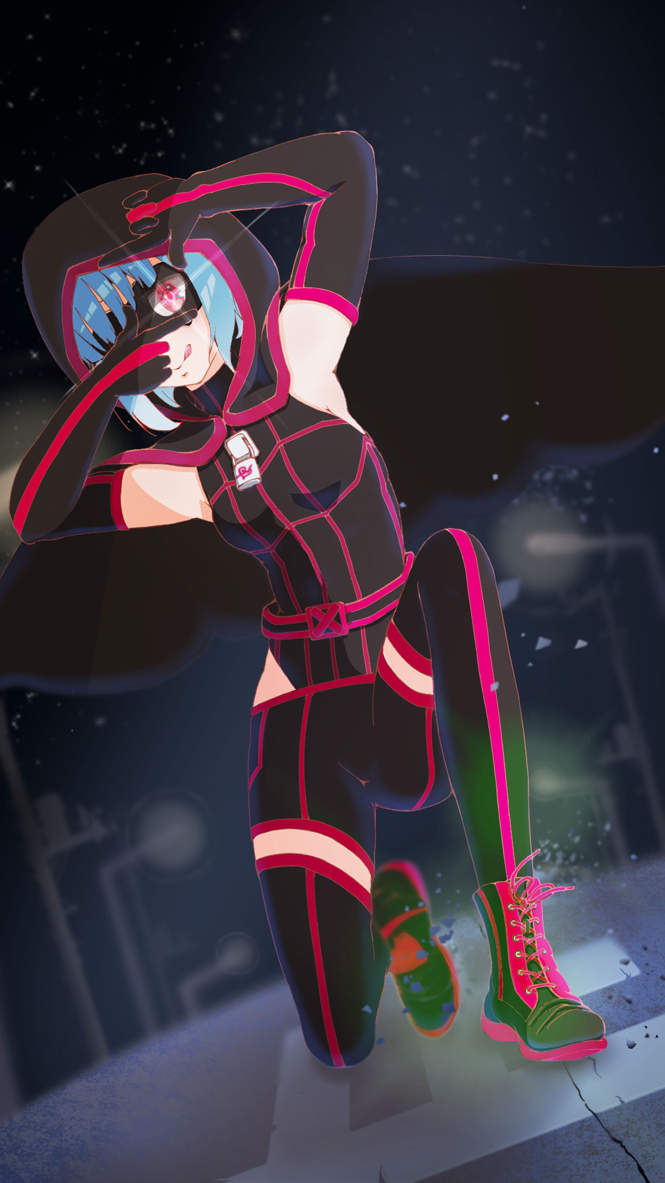 月見里イナミ HERO IN the night city-1